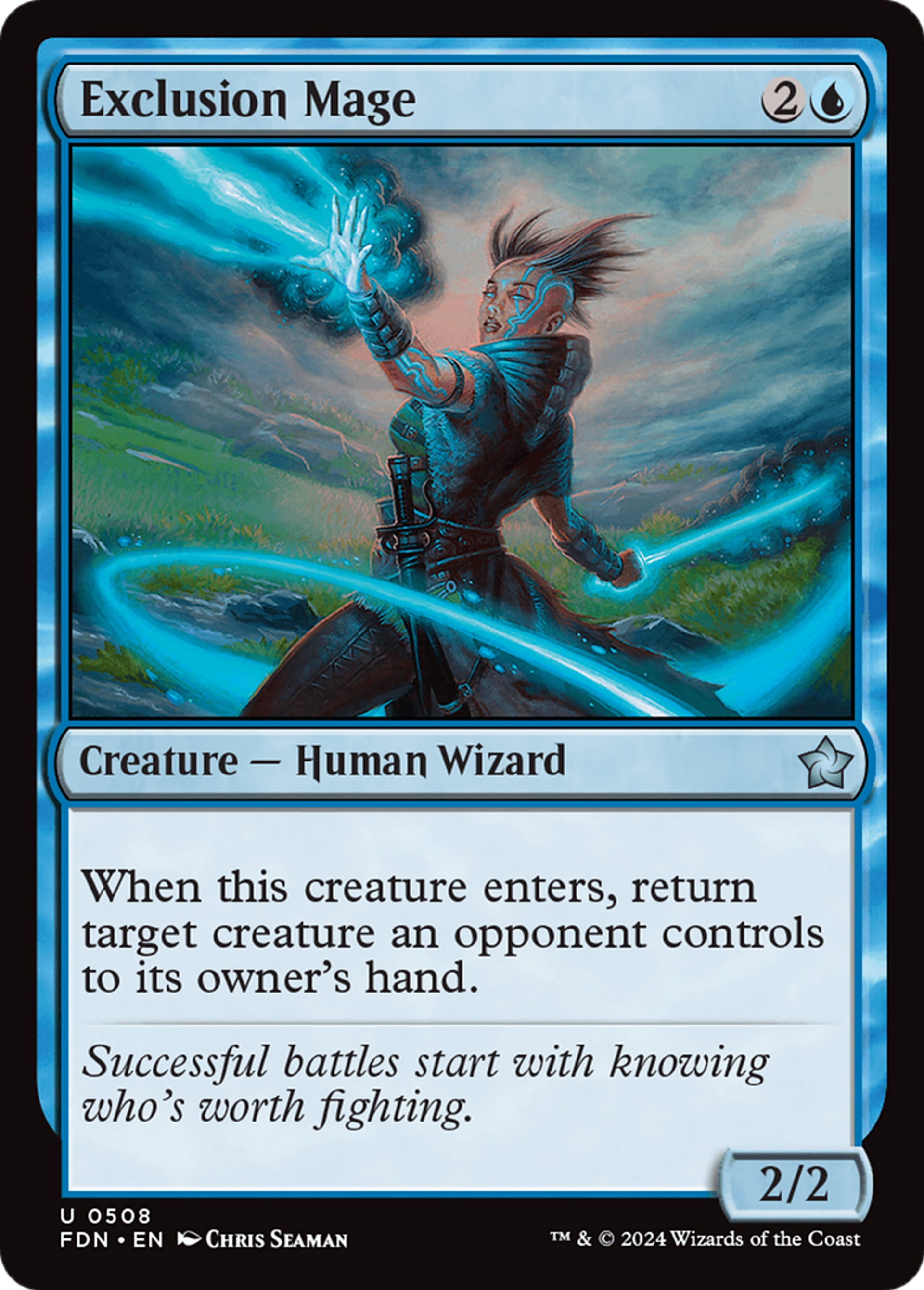 Mage d'exclusion — Foundations — Magic: The Gathering