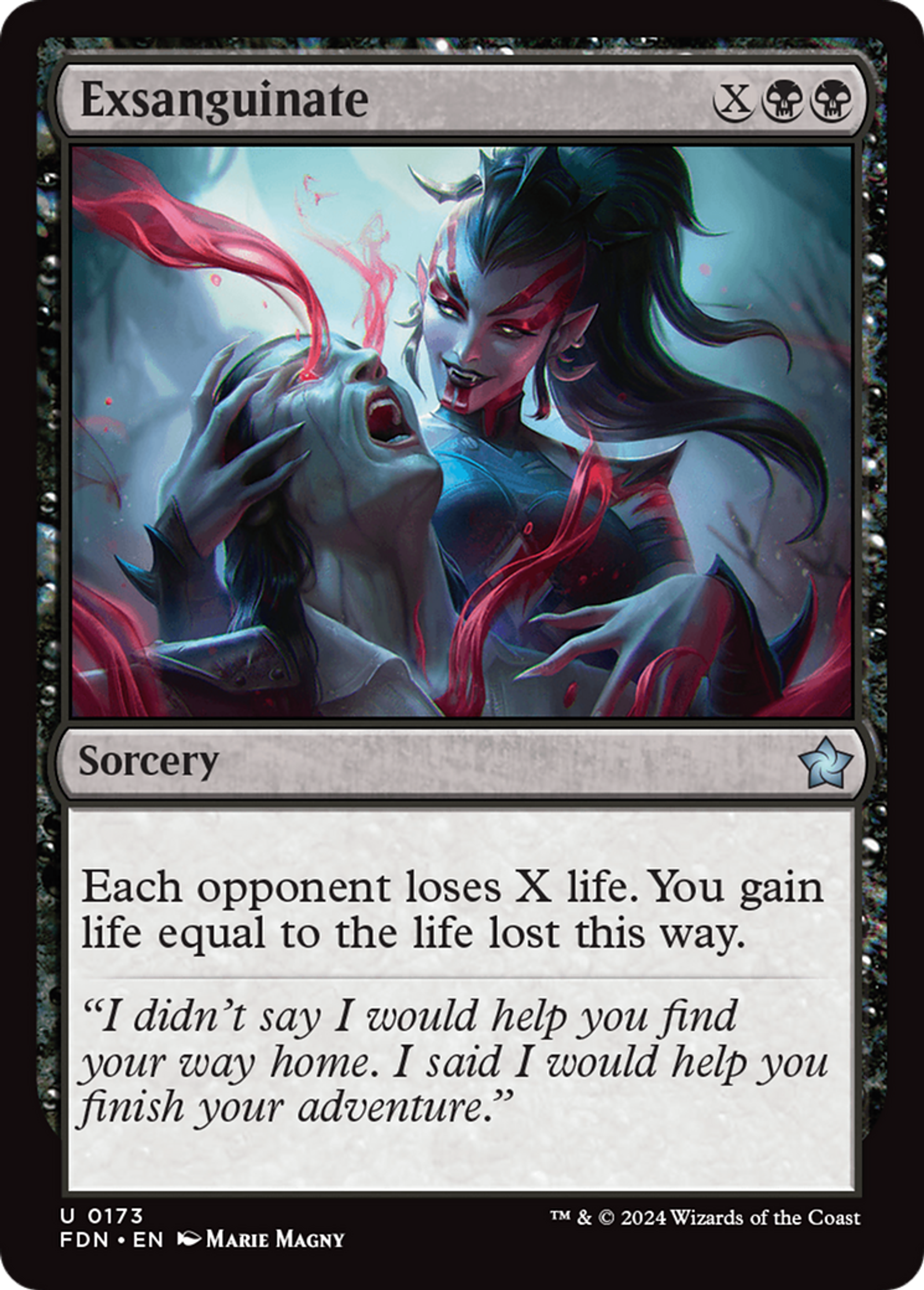 Exsanguination — Foundations — Magic: The Gathering