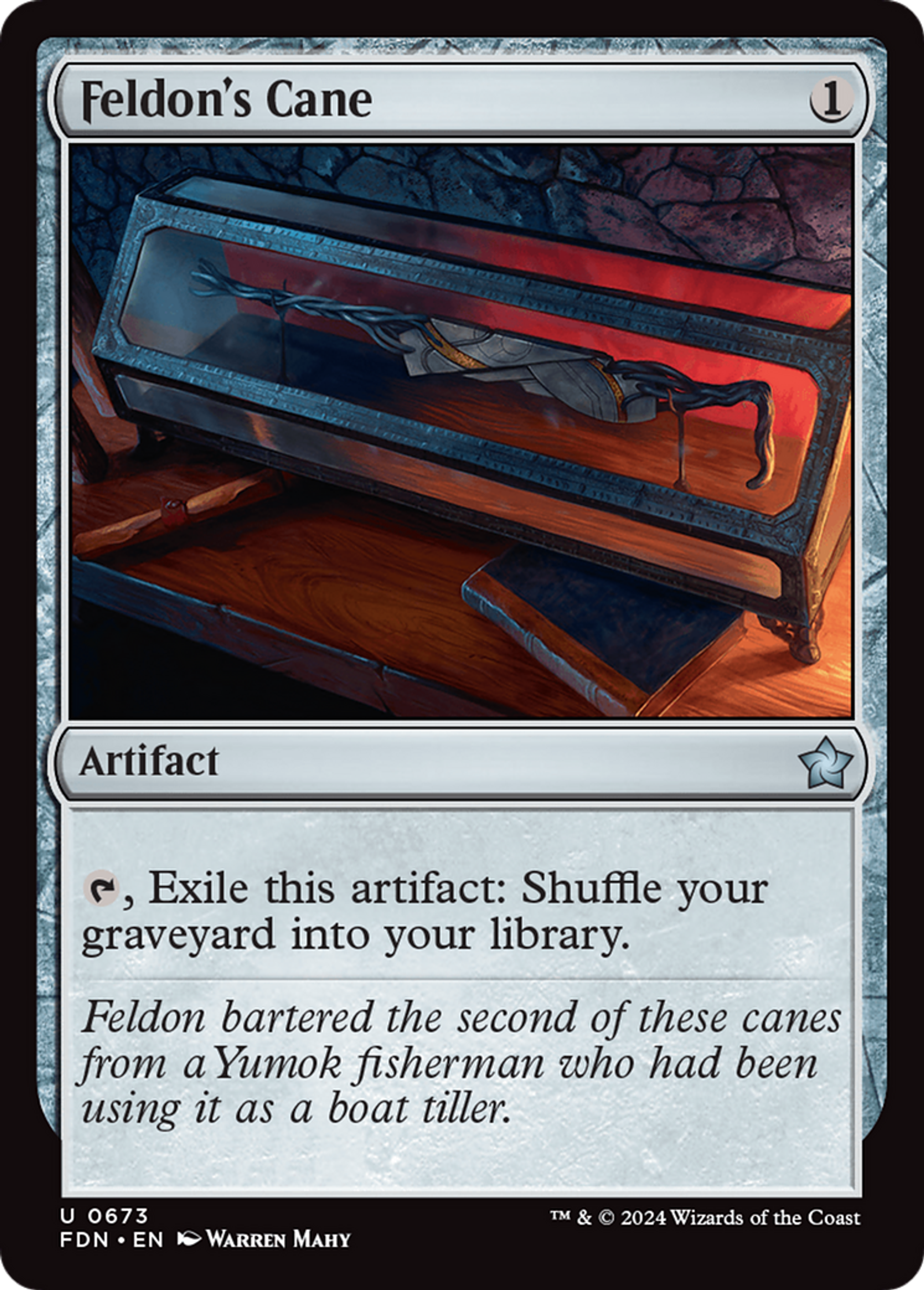 Canne de Feldonn — Foundations — Magic: The Gathering