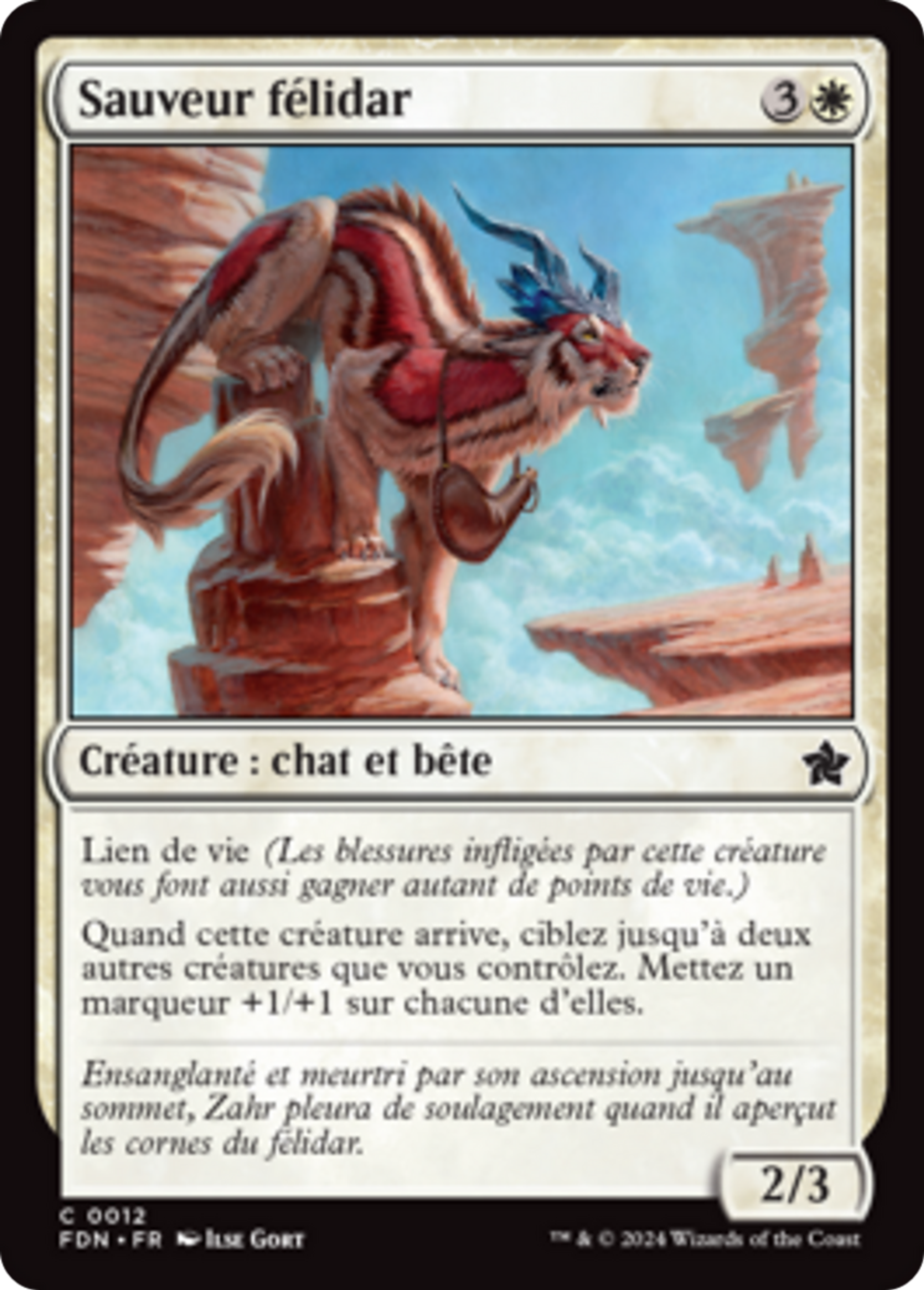 Sauveur félidar — Foundations — Magic: The Gathering