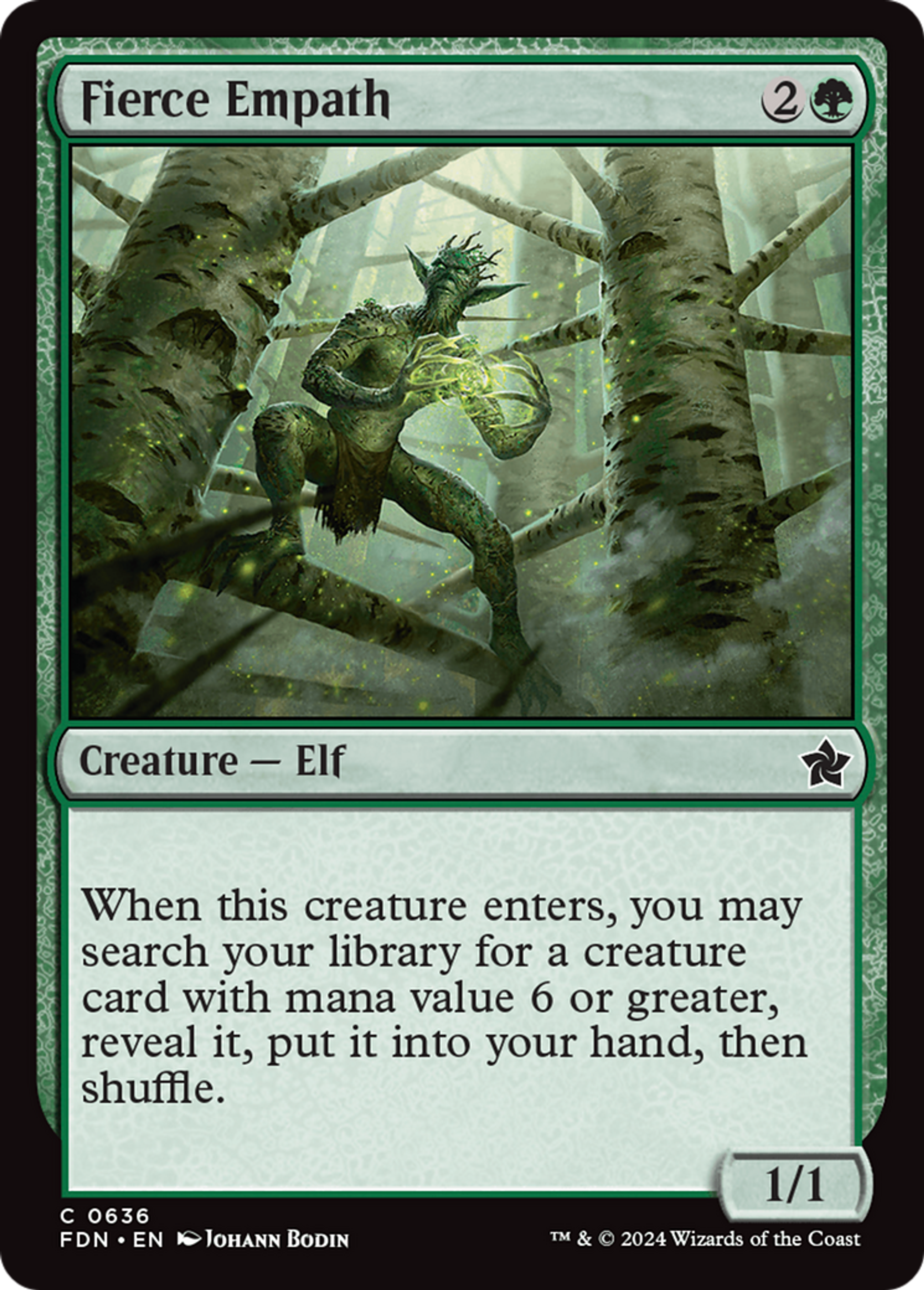 Empathe farouche — Foundations — Magic: The Gathering