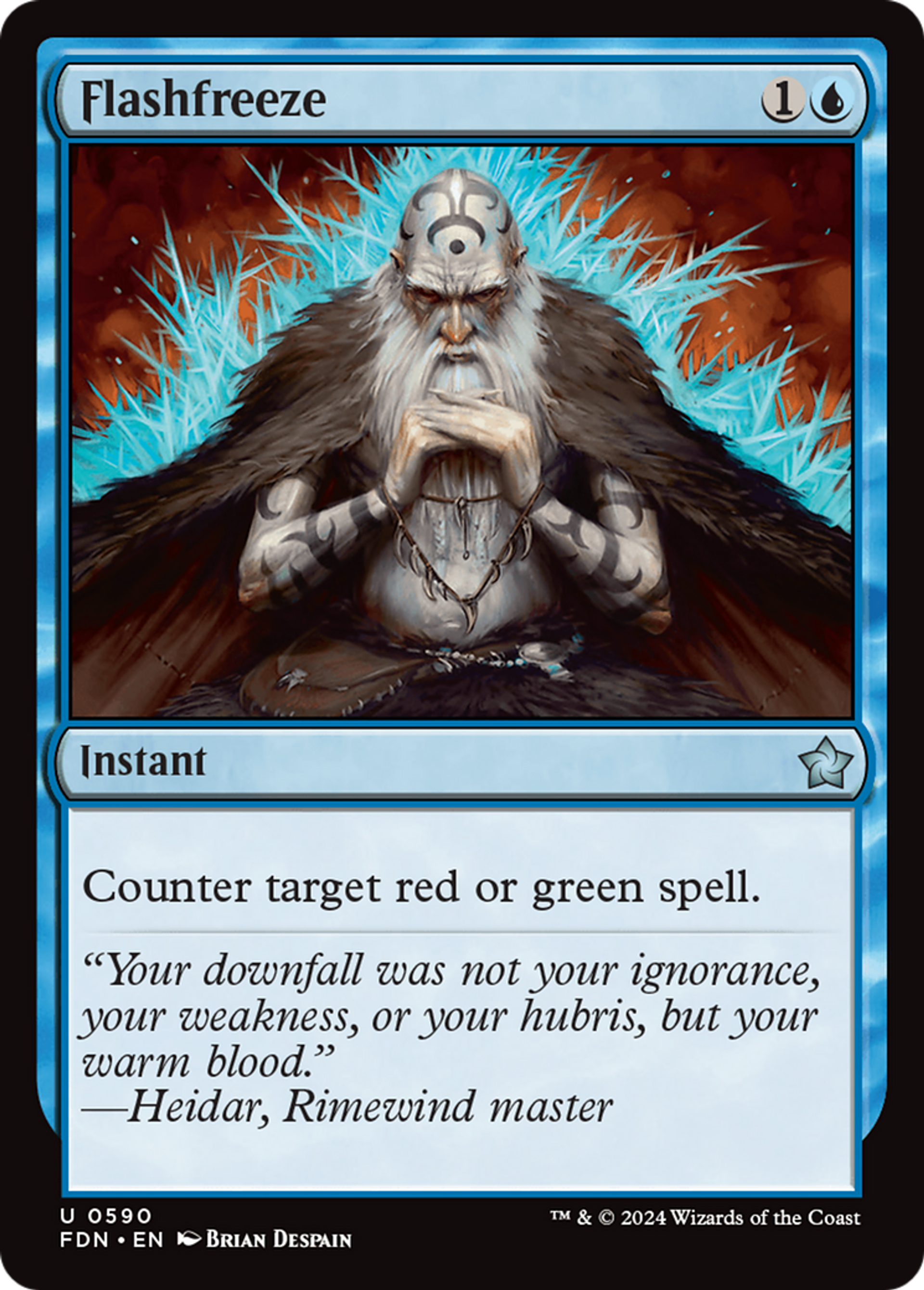 Gel immédiat — Foundations — Magic: The Gathering