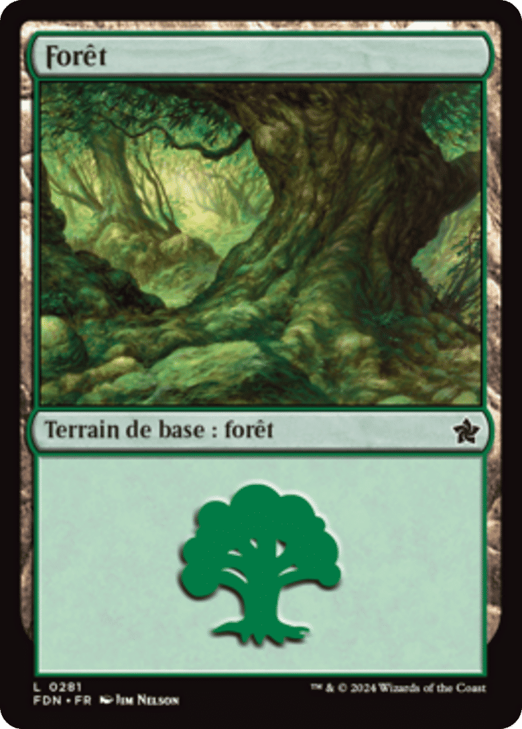 Forêt — Foundations — Magic: The Gathering