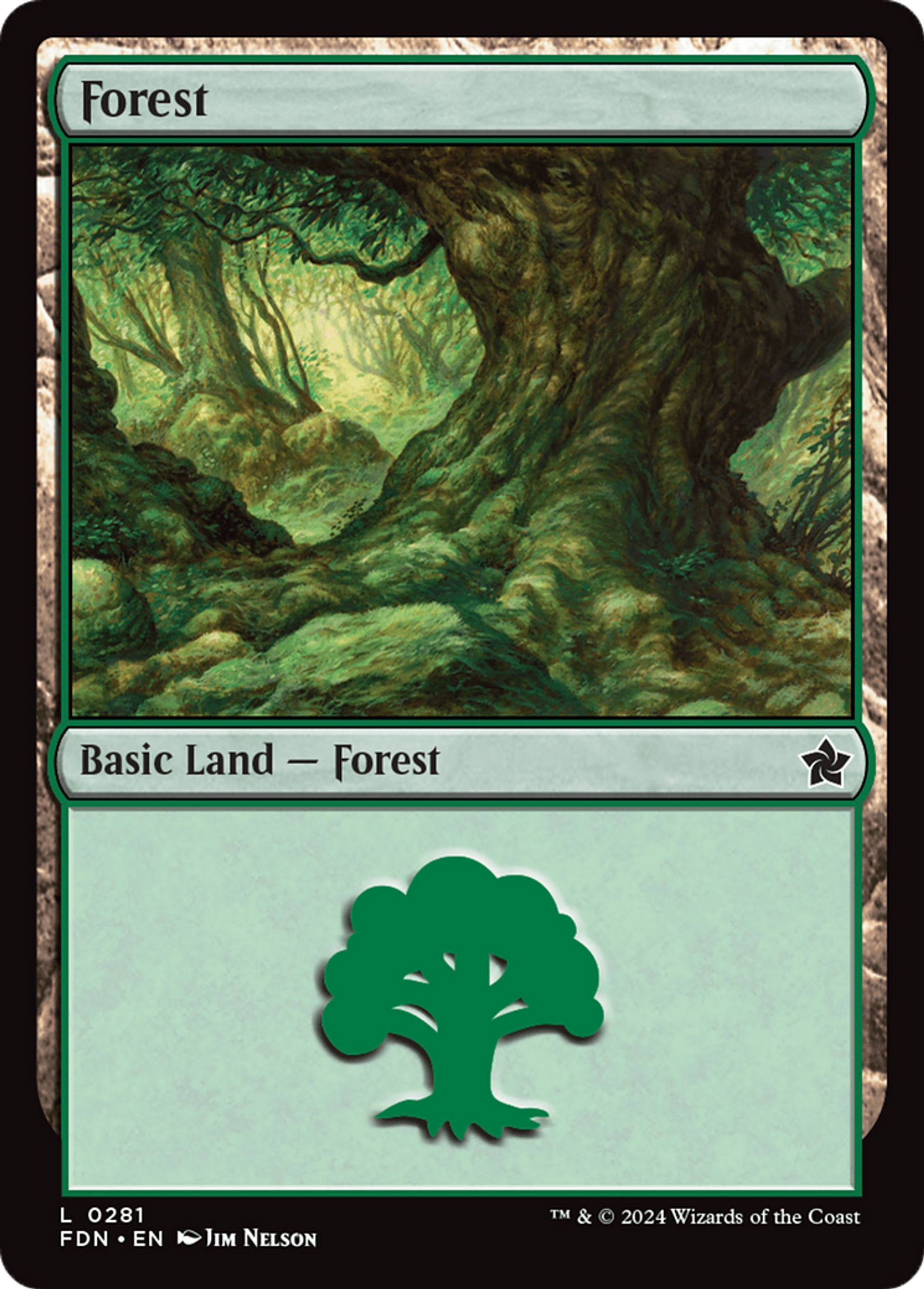 Forêt — Foundations — Magic: The Gathering