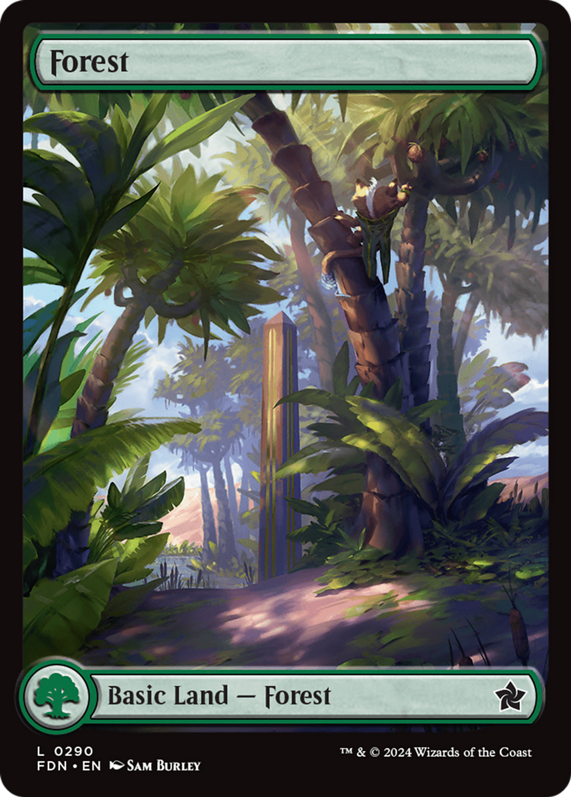 Forêt — Foundations — Magic: The Gathering