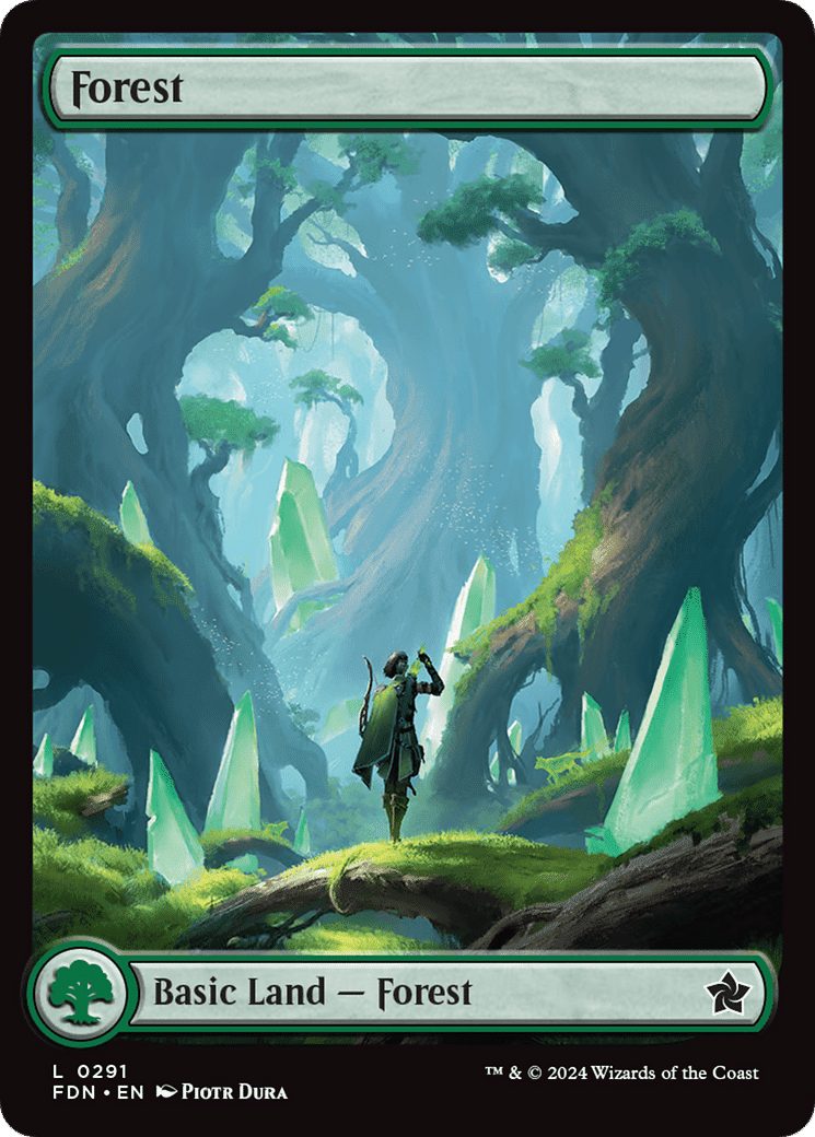 Forêt — Foundations — Magic: The Gathering