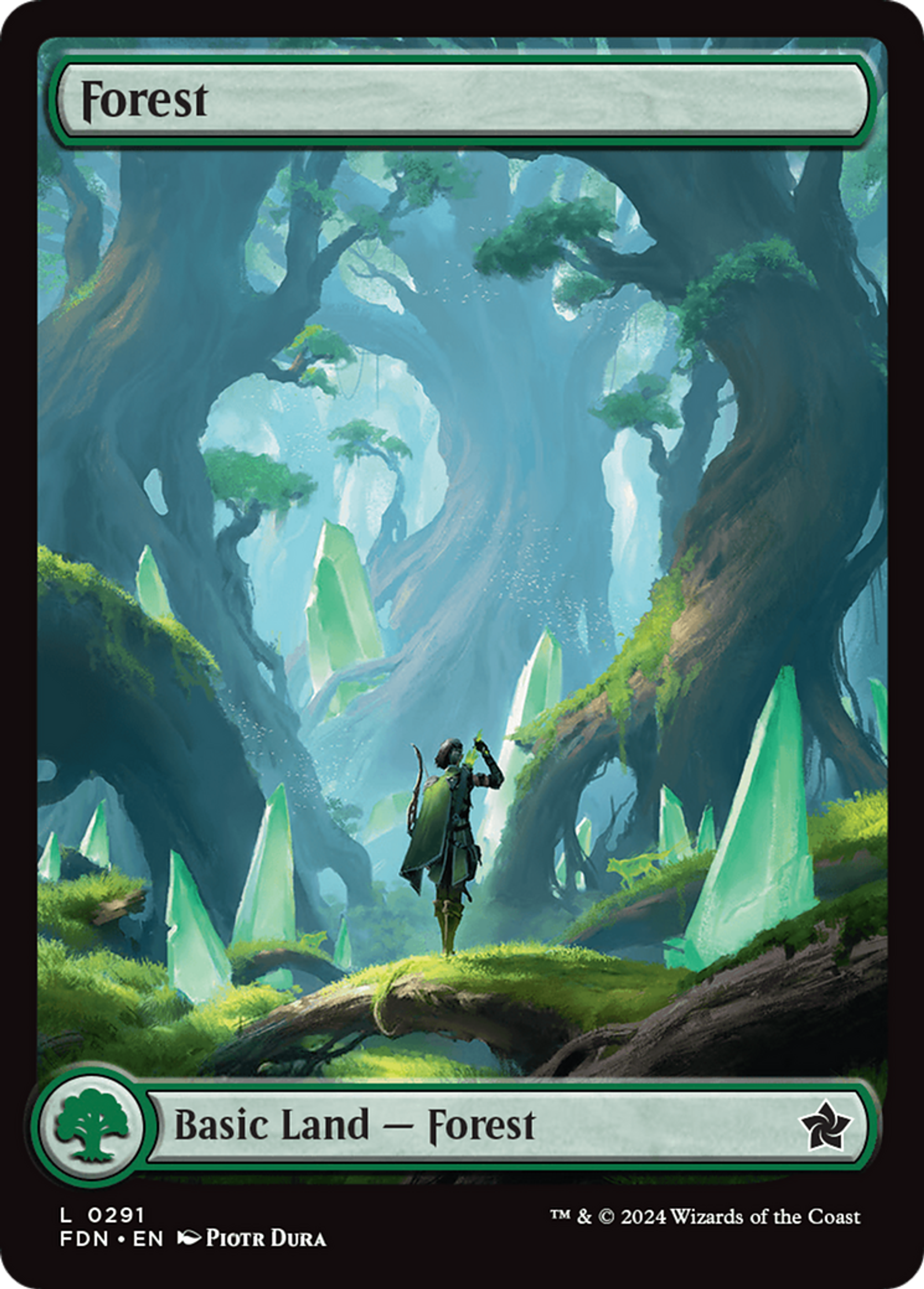 Forêt — Foundations — Magic: The Gathering