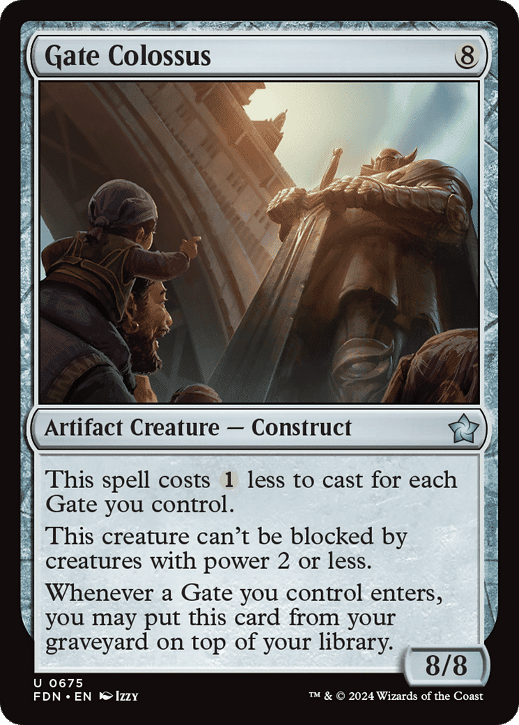 Gate Colossus — Foundations — Magic: The Gathering