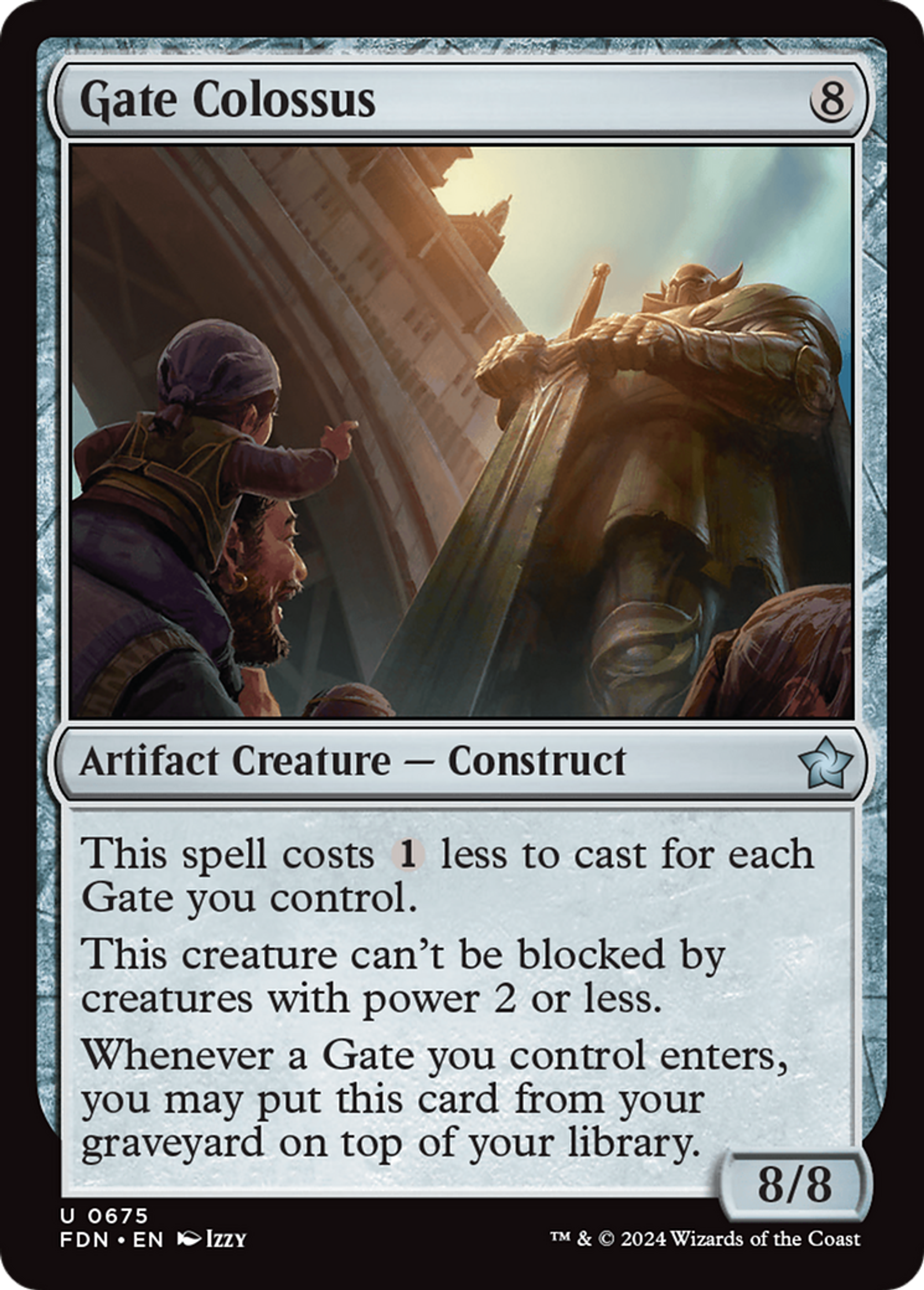 Colosse de la Porte — Foundations — Magic: The Gathering