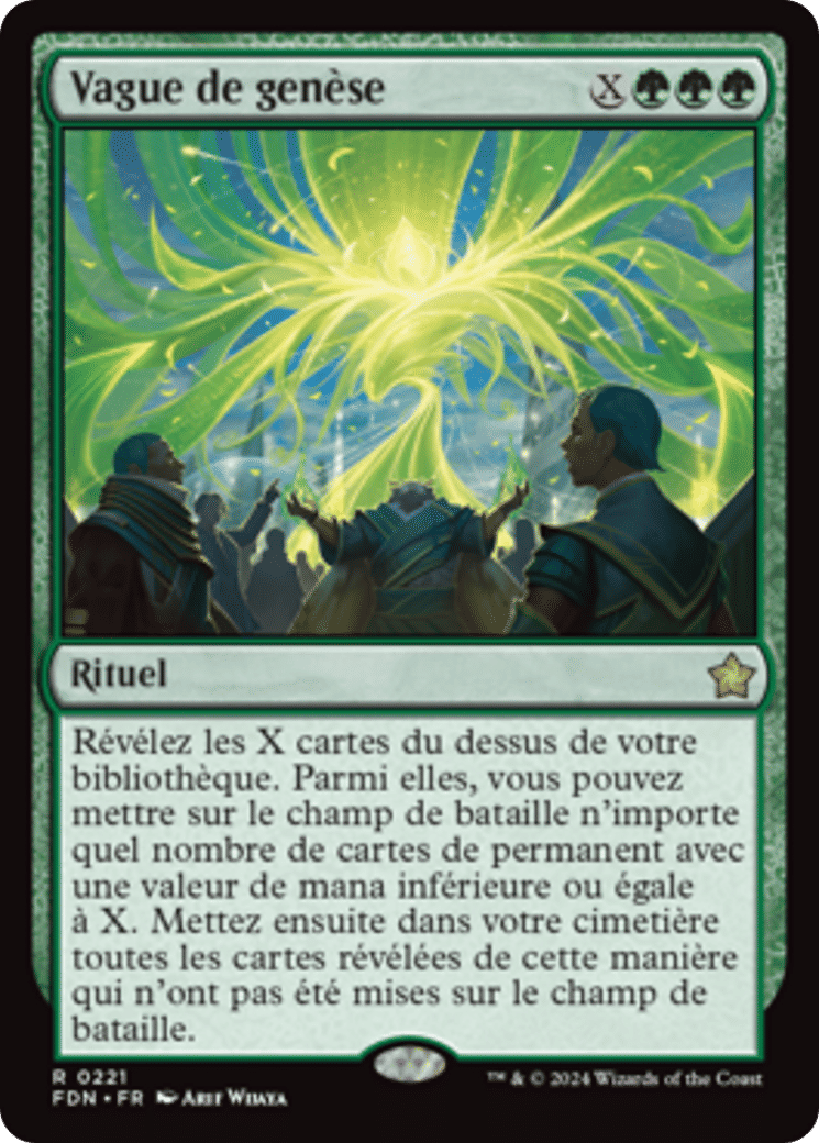 Vague de genèse — Foundations — Magic: The Gathering
