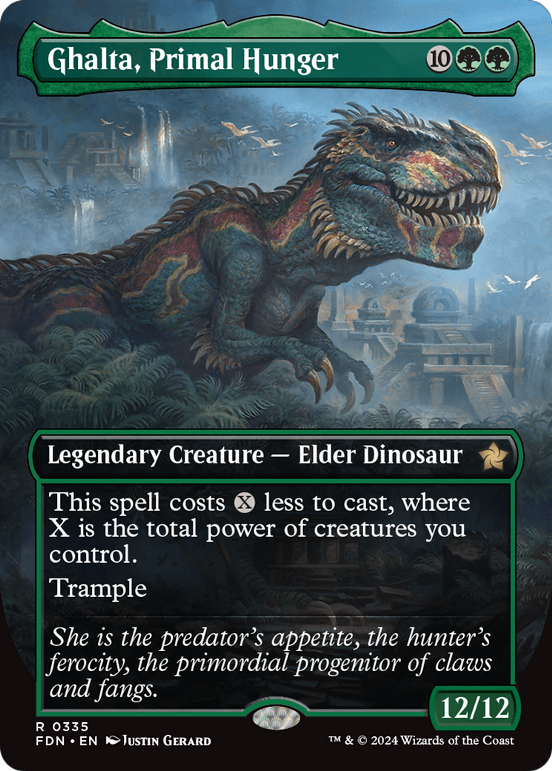 Ghalta, Faim primordiale — Foundations — Magic: The Gathering