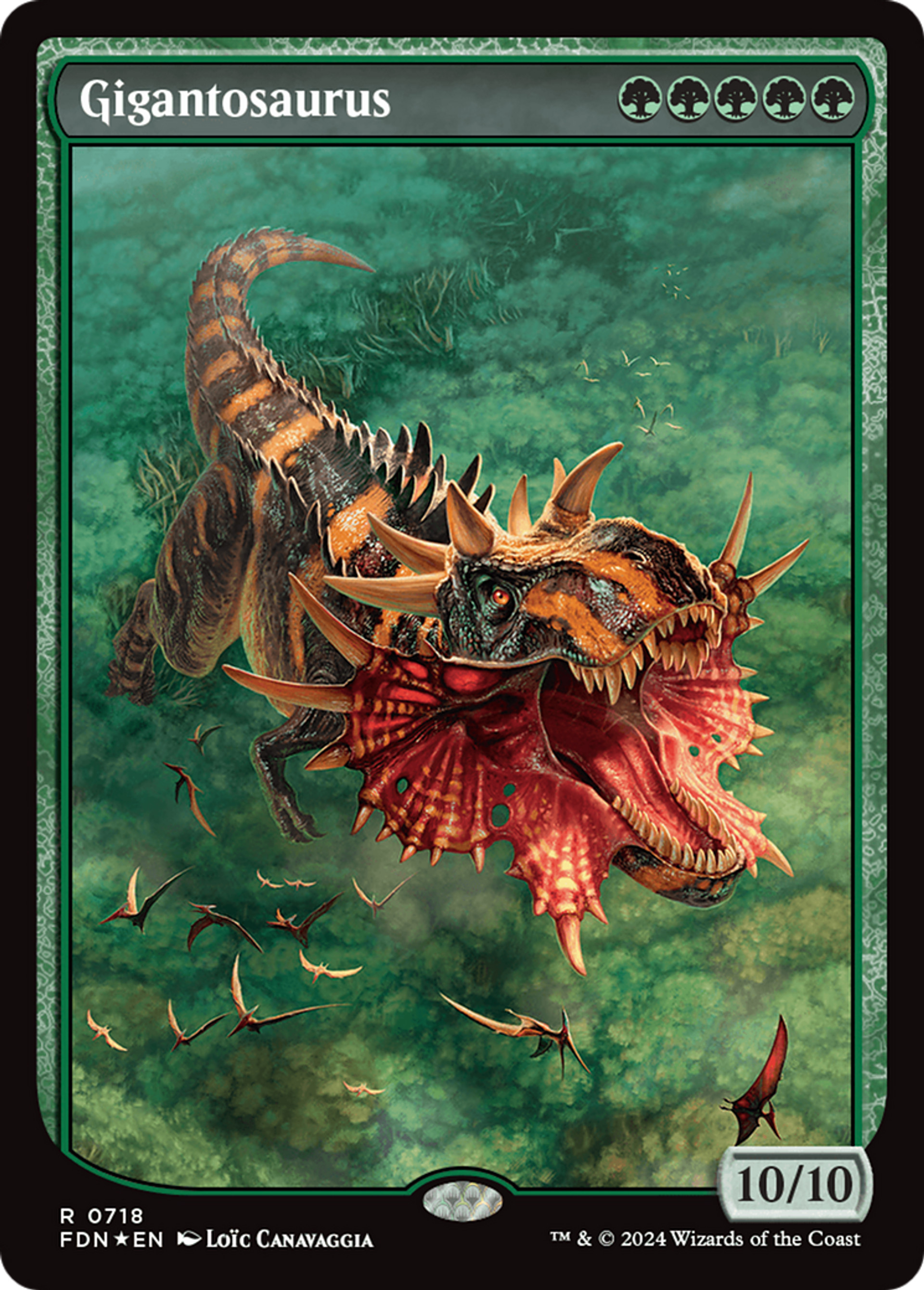 Giganotosaurus — Foundations — Magic: The Gathering