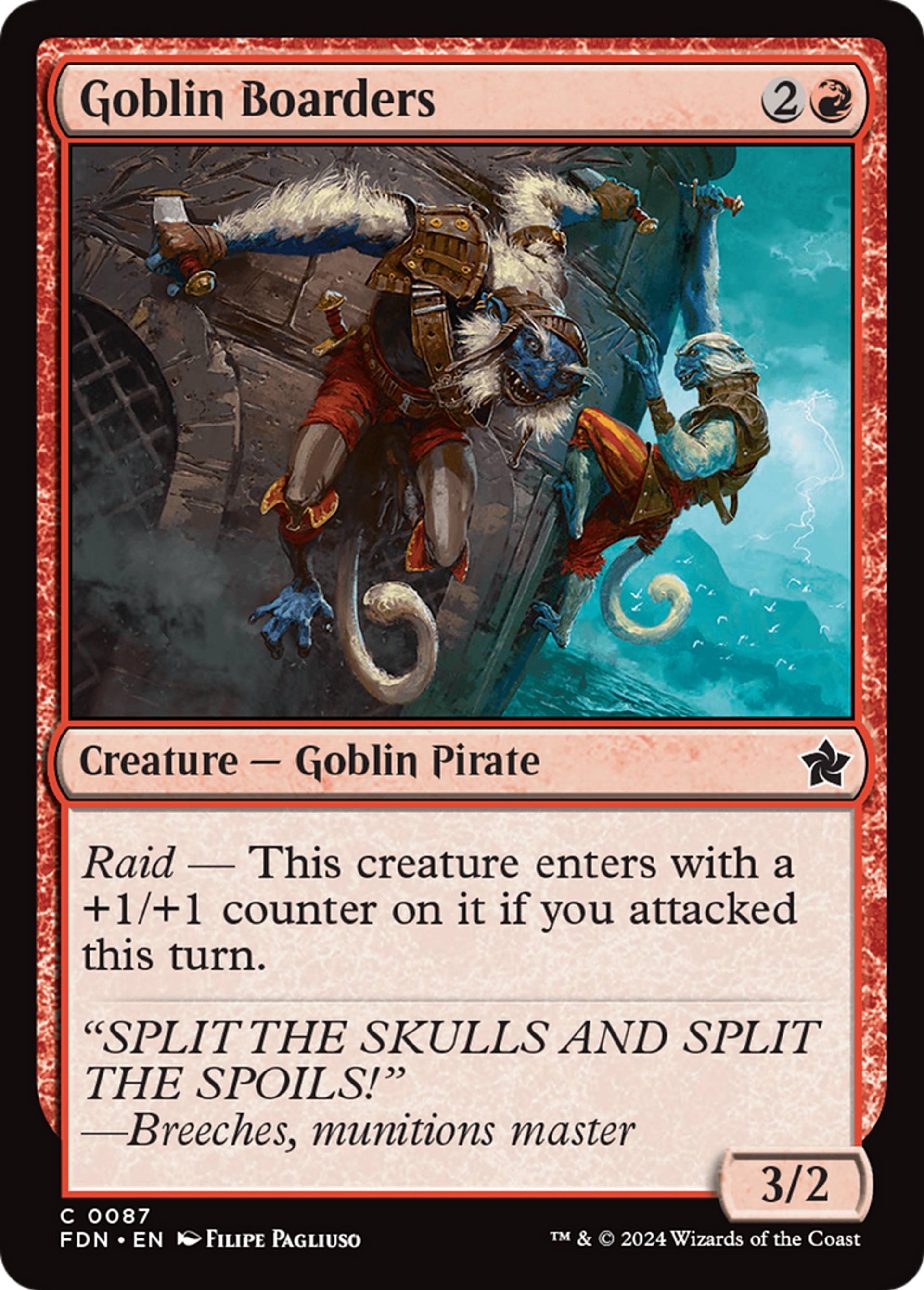 Abordeurs gobelins — Foundations — Magic: The Gathering
