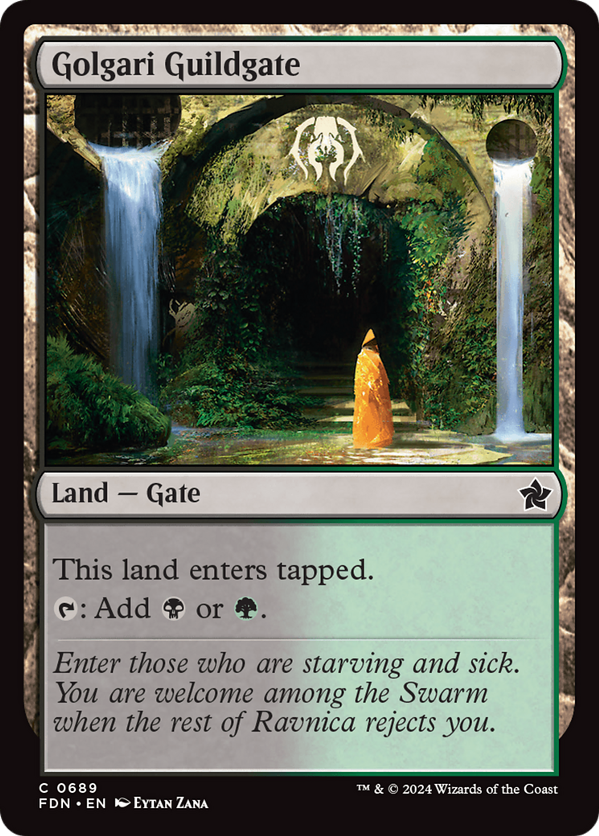 Porte de la guilde de Golgari — Foundations — Magic: The Gathering