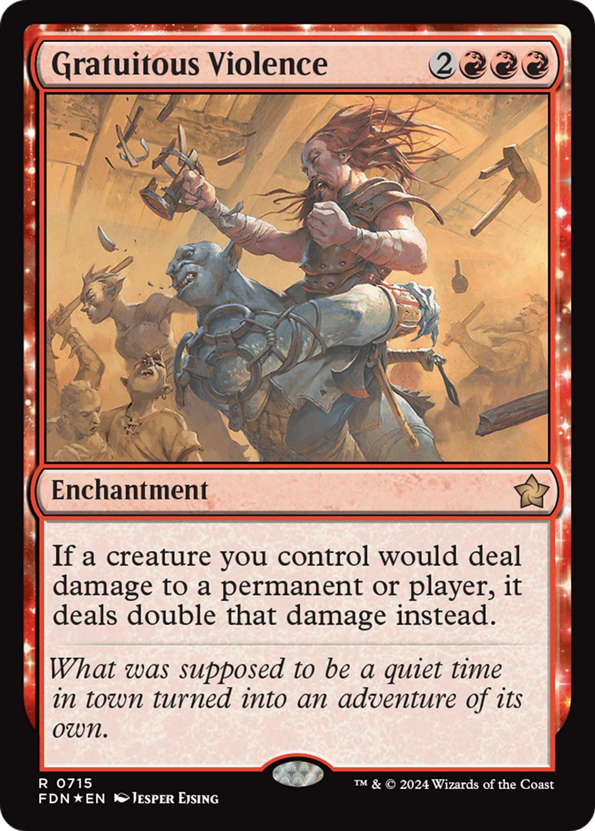 Violence gratuite — Foundations — Magic: The Gathering