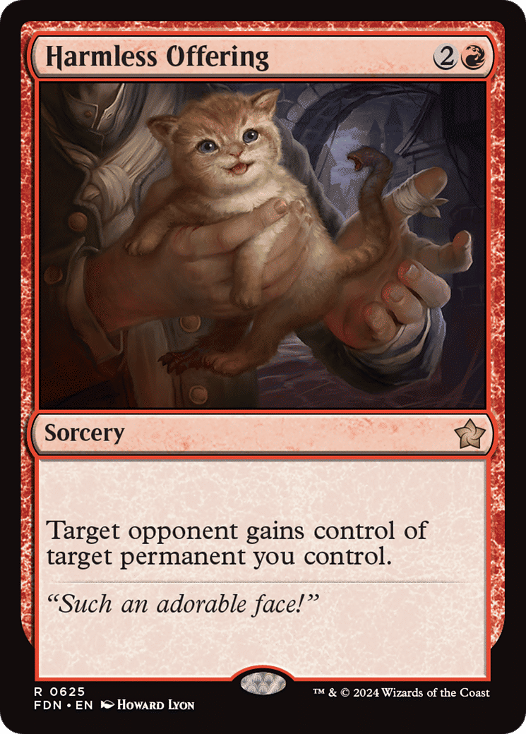 Harmless Offering — Foundations — Magic: The Gathering