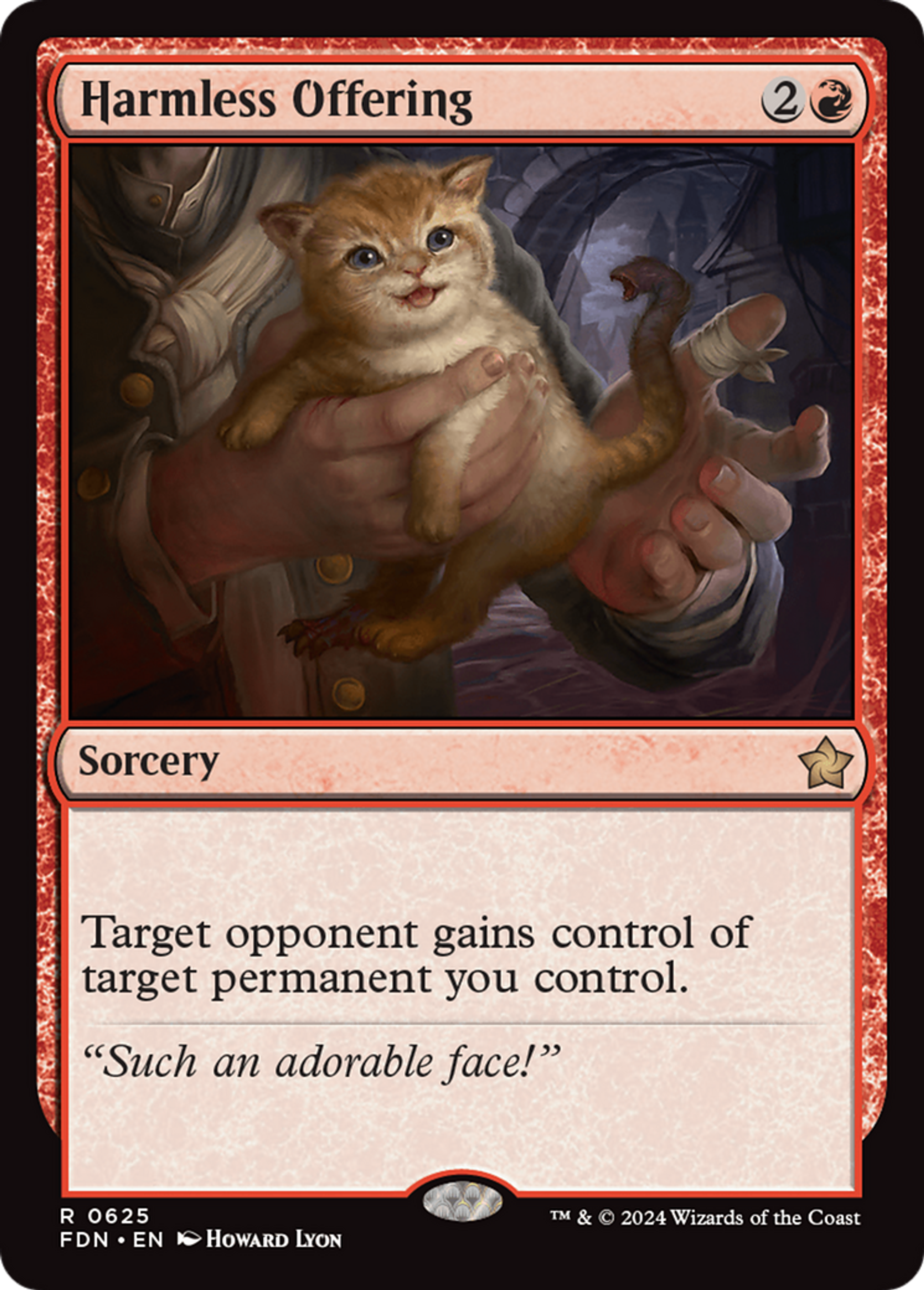 Offrande inoffensive — Foundations — Magic: The Gathering