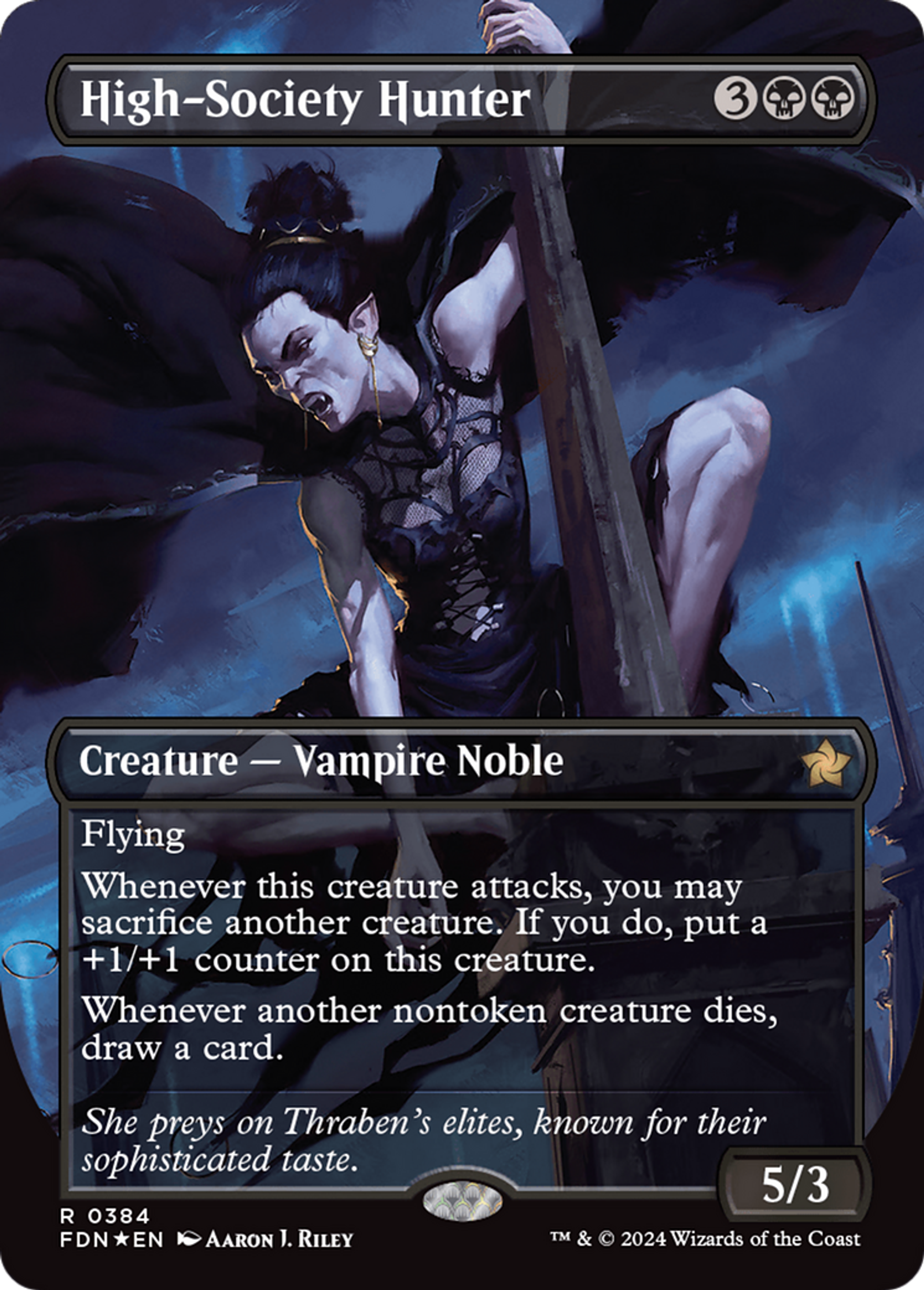 Chasseuse de la haute société — Foundations — Magic: The Gathering