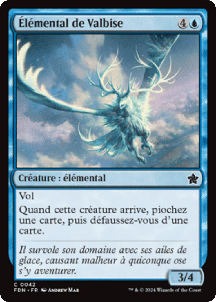 Élémental de Valbise — Foundations — Magic: The Gathering