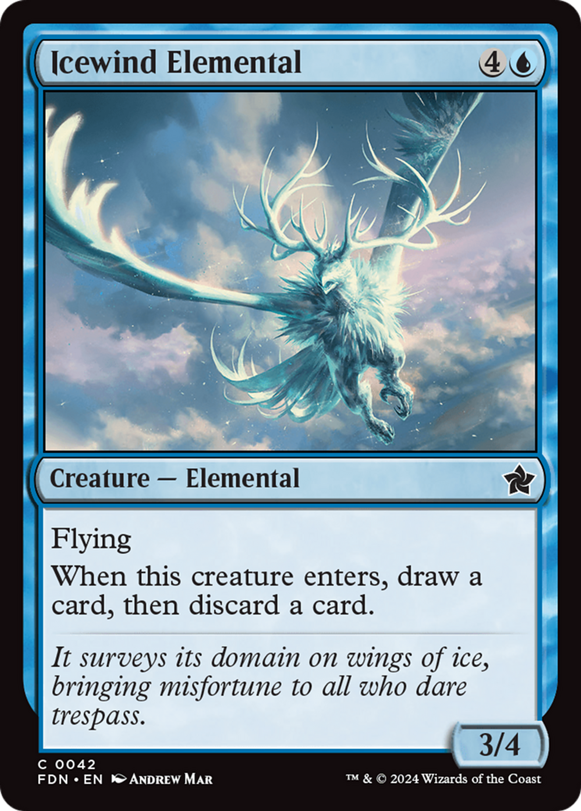 Élémental de Valbise — Foundations — Magic: The Gathering