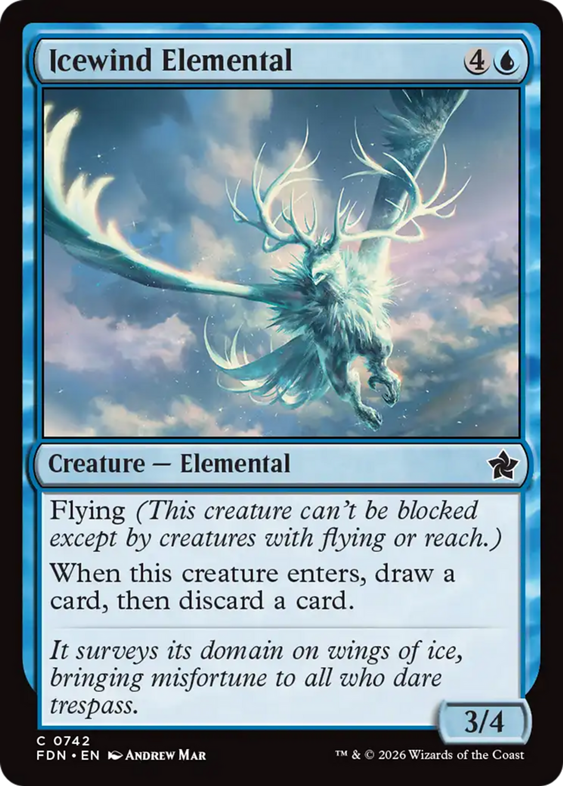 Élémental de Valbise — Foundations — Magic: The Gathering