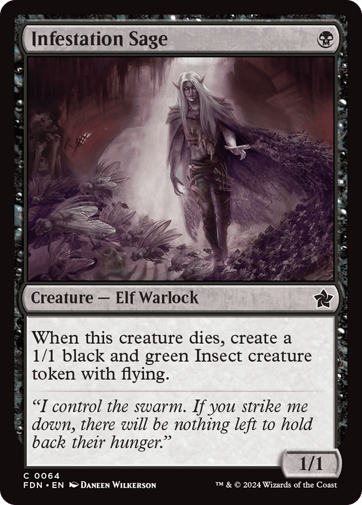 Infestation Sage — Foundations — Magic: The Gathering