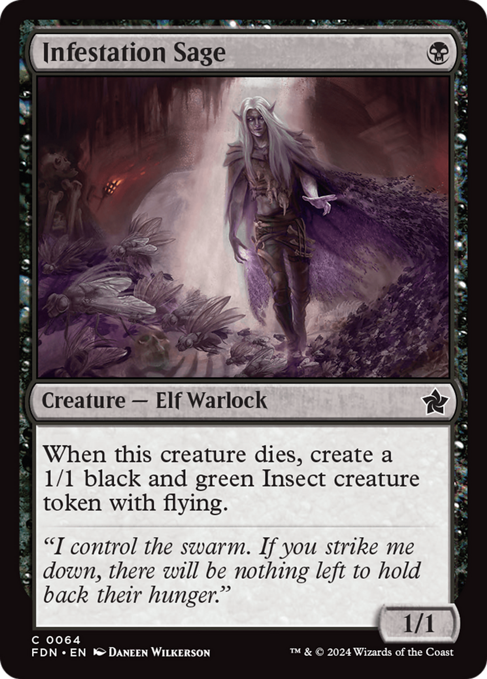 Sage de l'infestation — Foundations — Magic: The Gathering