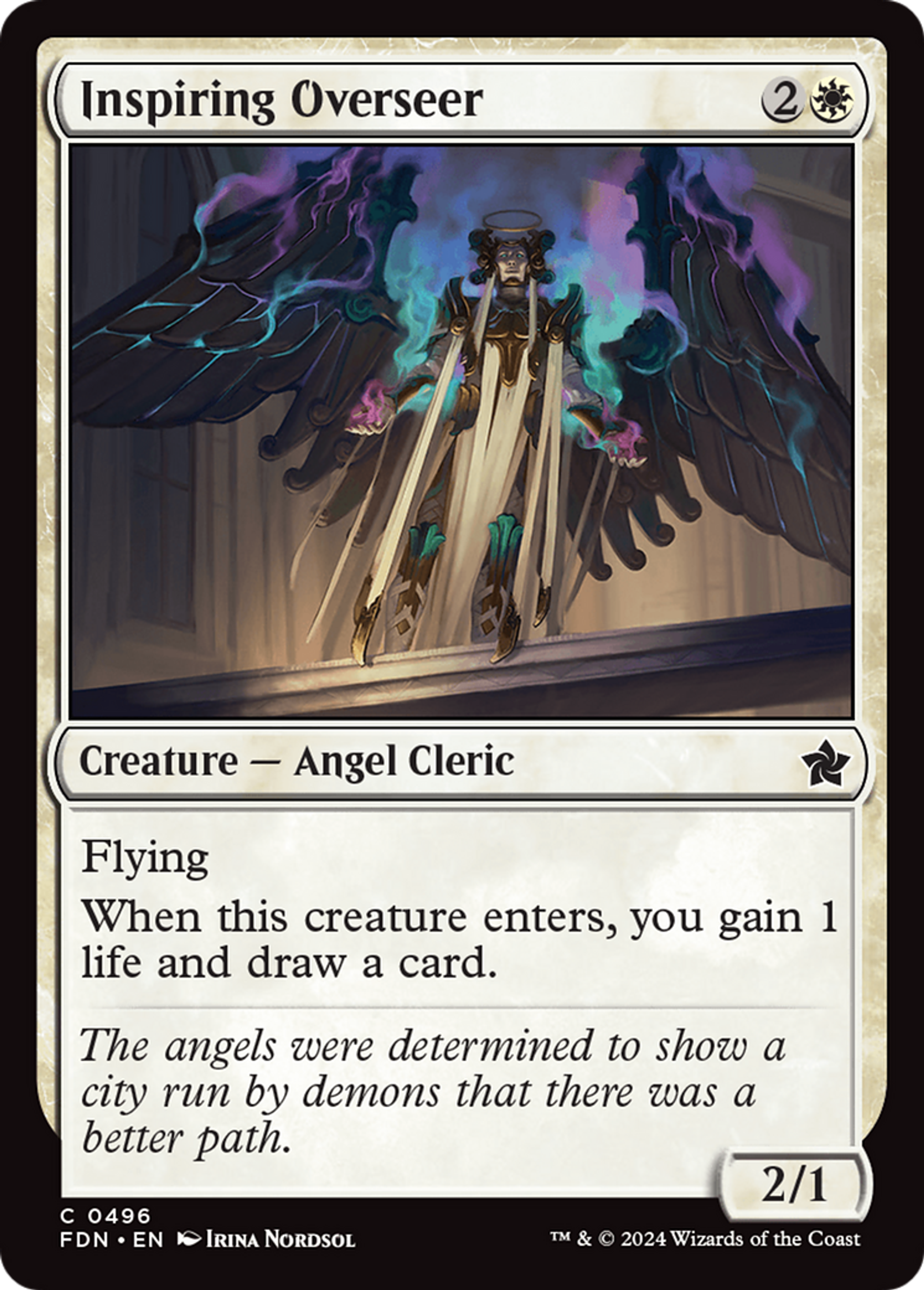 Brigadier inspirateur — Foundations — Magic: The Gathering