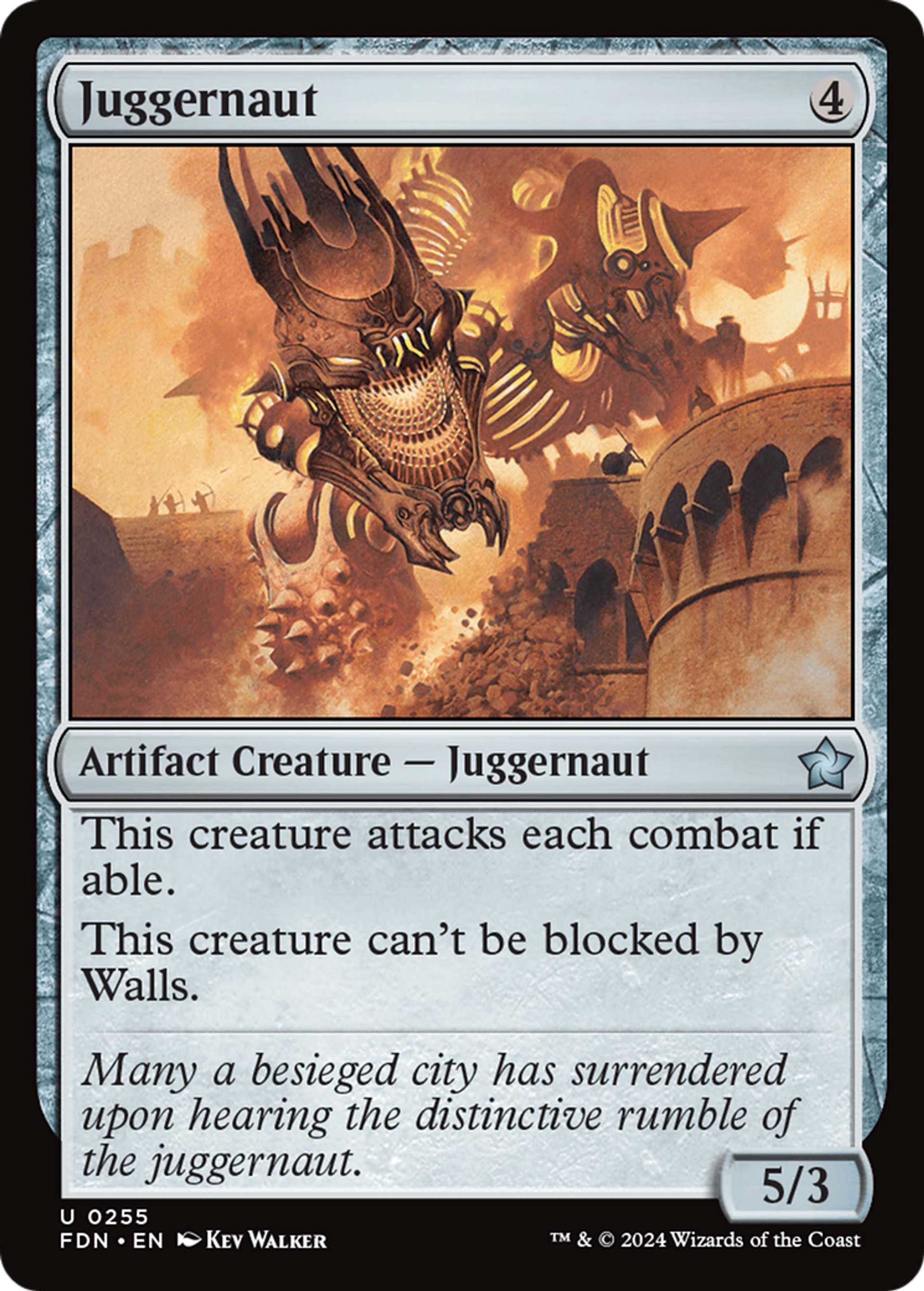 Djaggernaut — Foundations — Magic: The Gathering