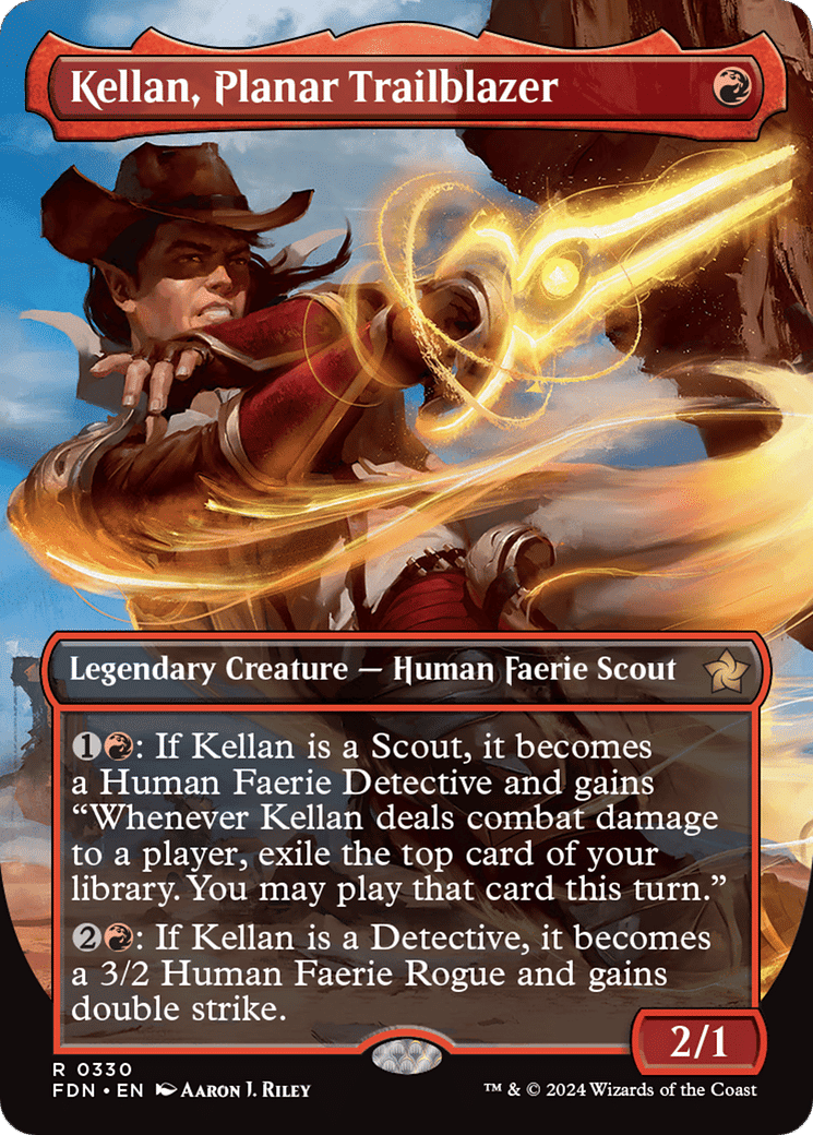 Kellan, Planar Trailblazer — Foundations — Magic: The Gathering