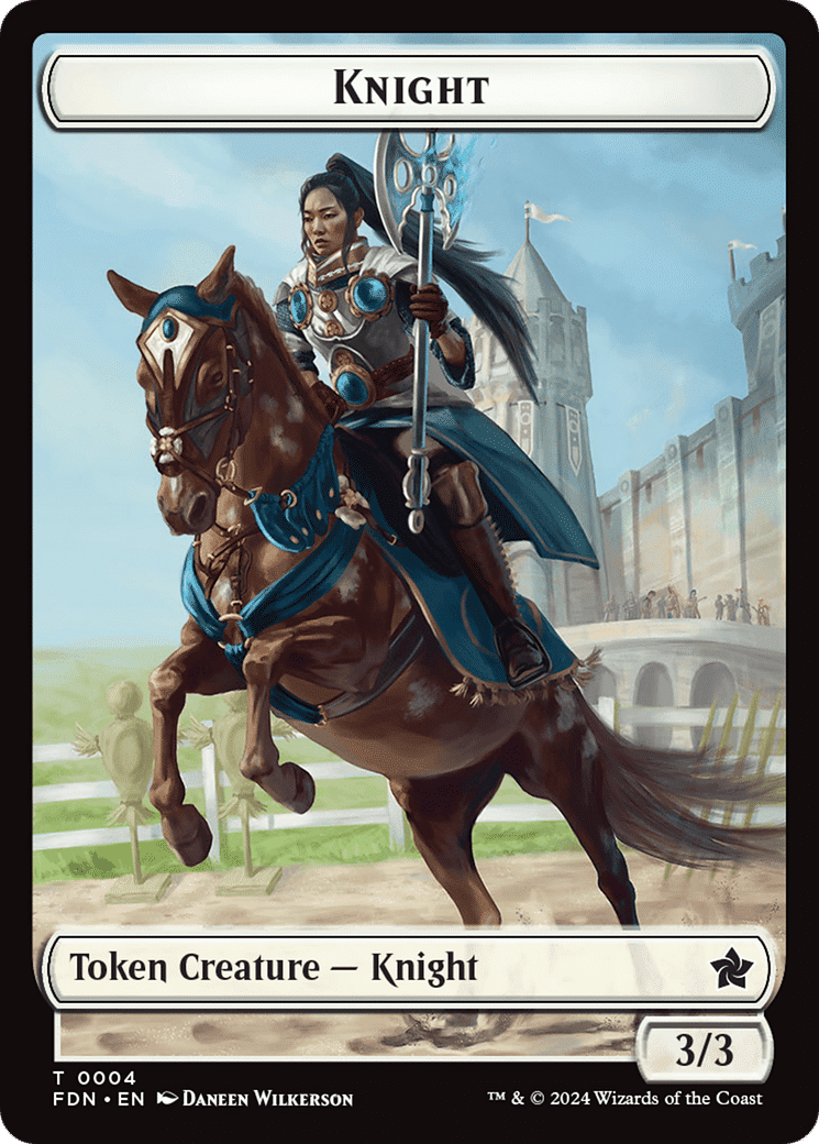 Knight — Foundations — Magic: The Gathering