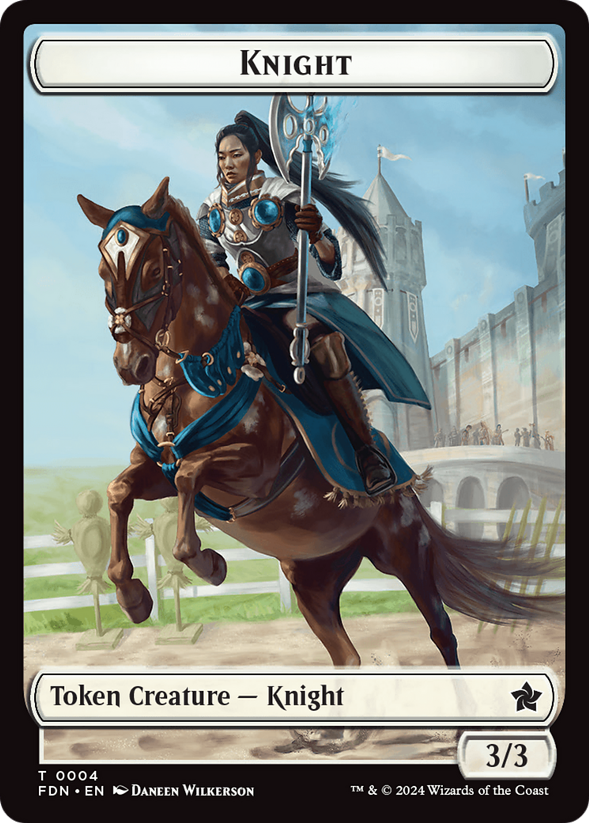 Knight — Foundations — Magic: The Gathering
