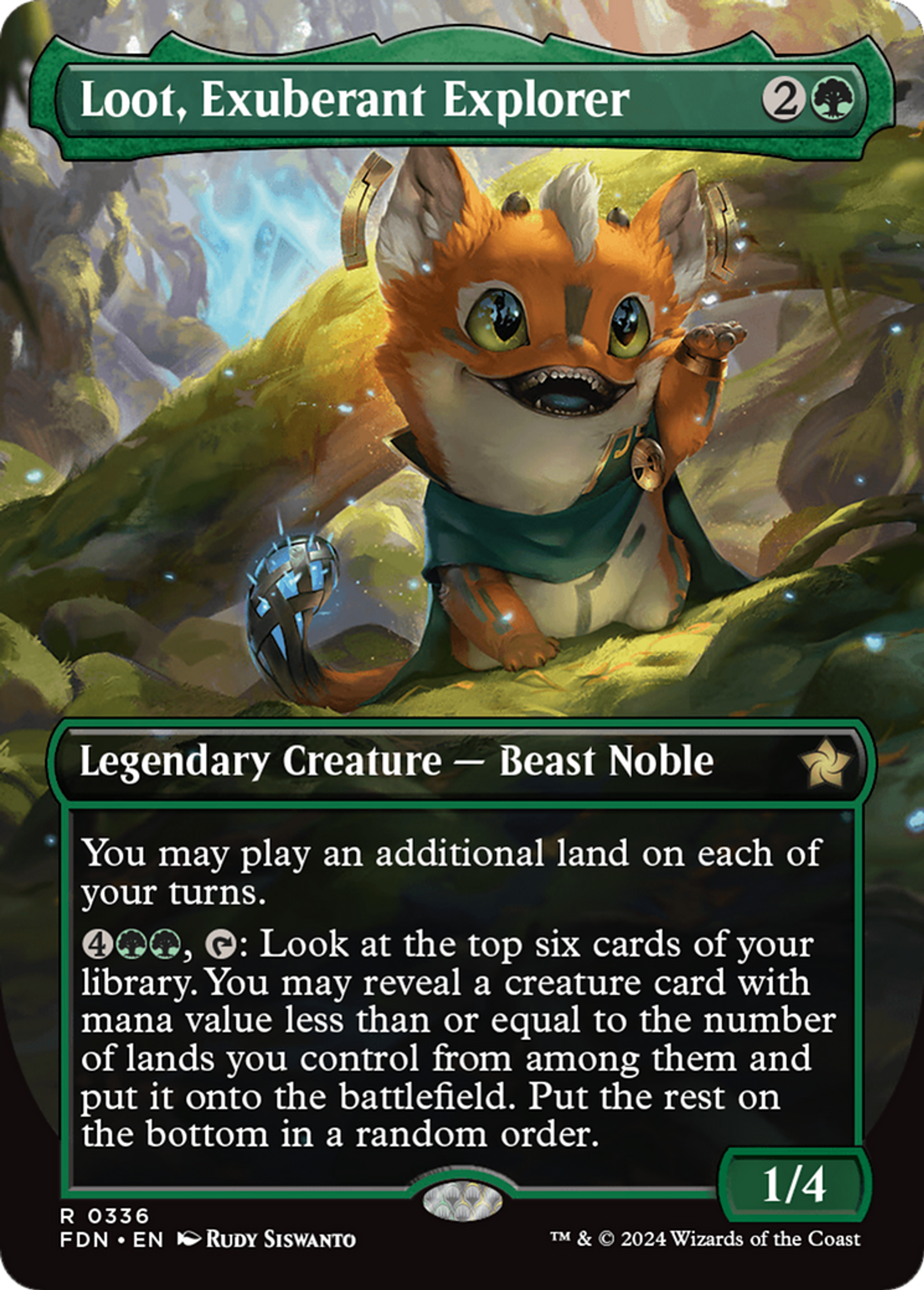 Rapine, explorateur exubérant — Foundations — Magic: The Gathering