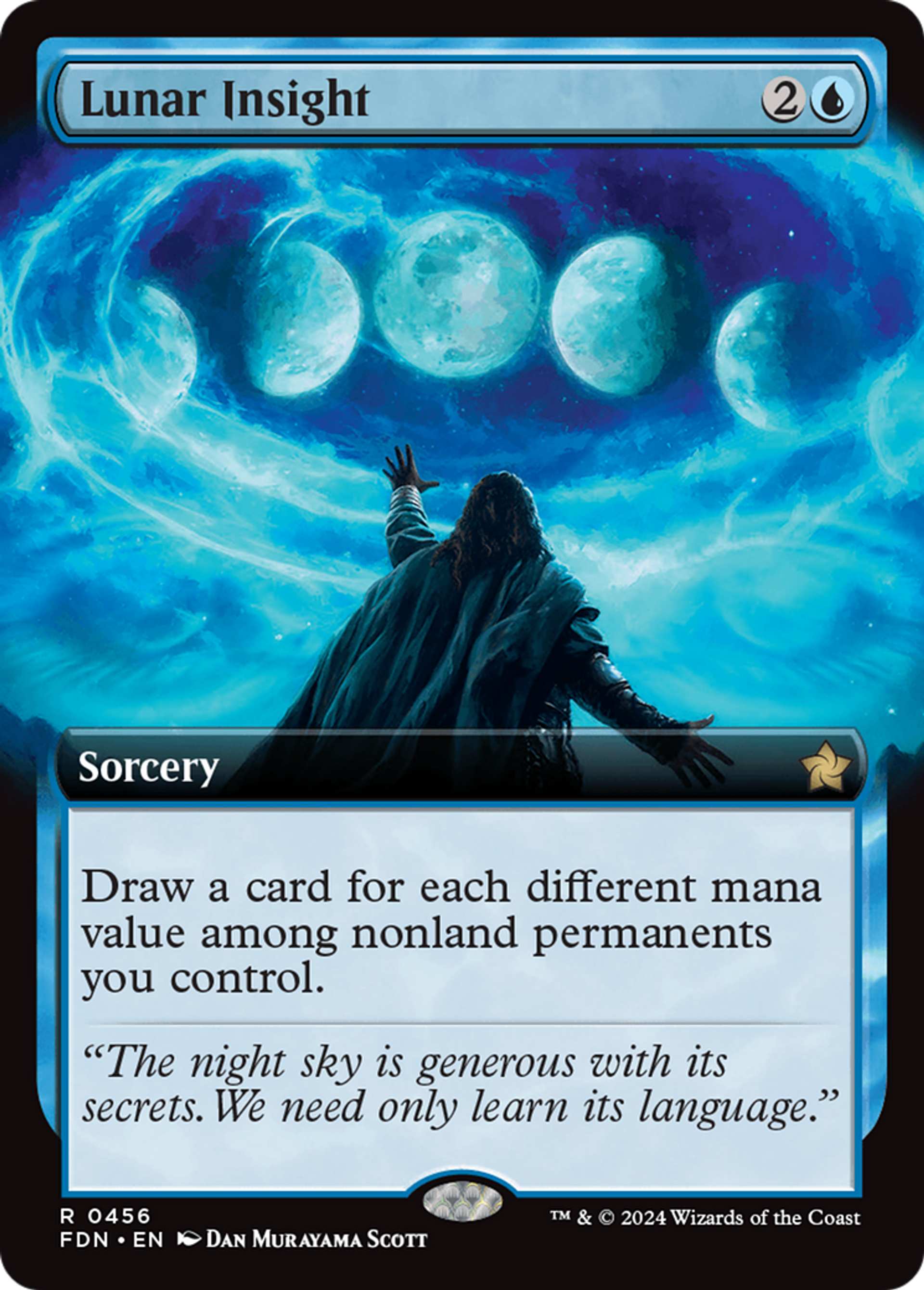 Perspicacité lunaire — Foundations — Magic: The Gathering