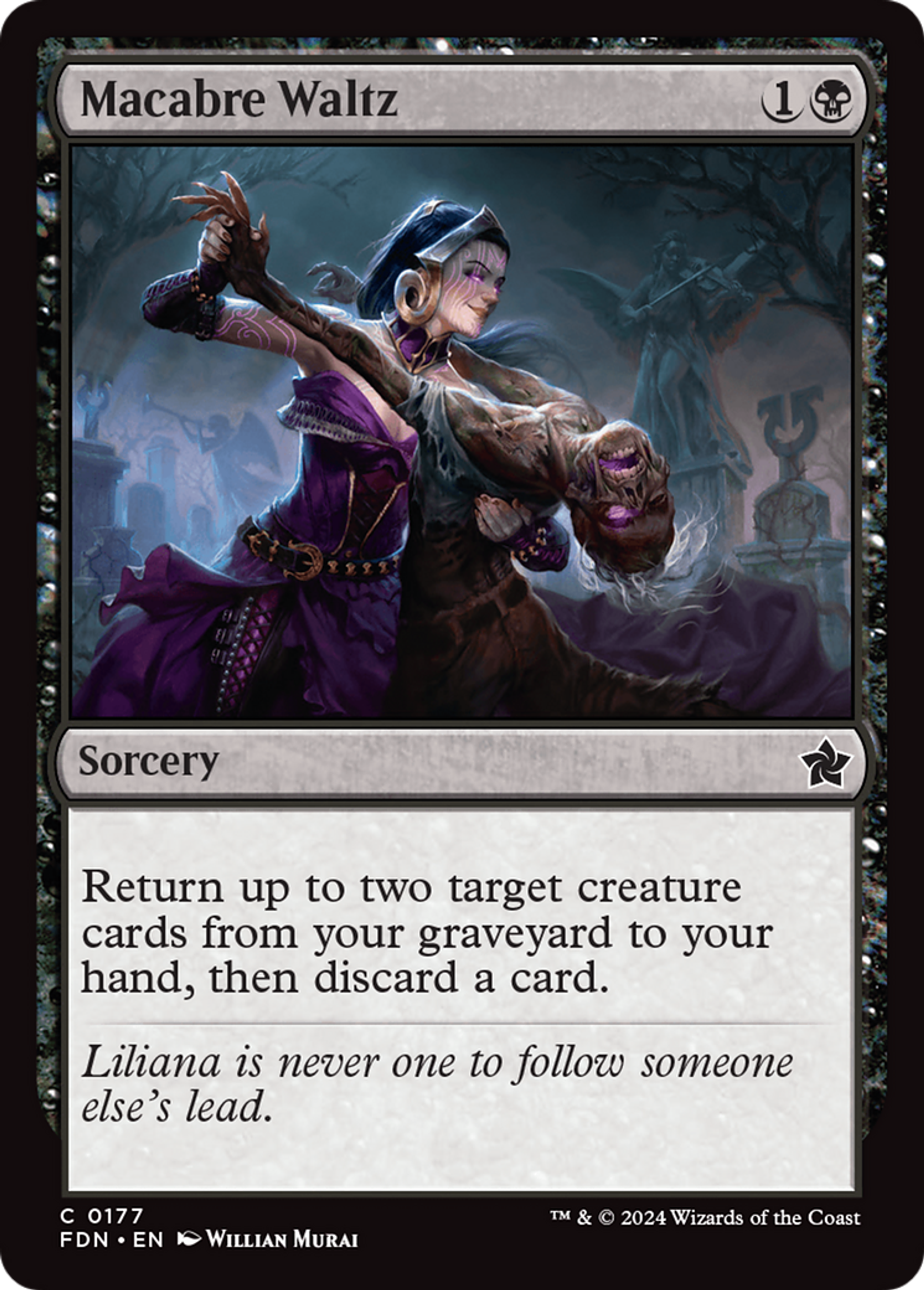 Valse macabre — Foundations — Magic: The Gathering