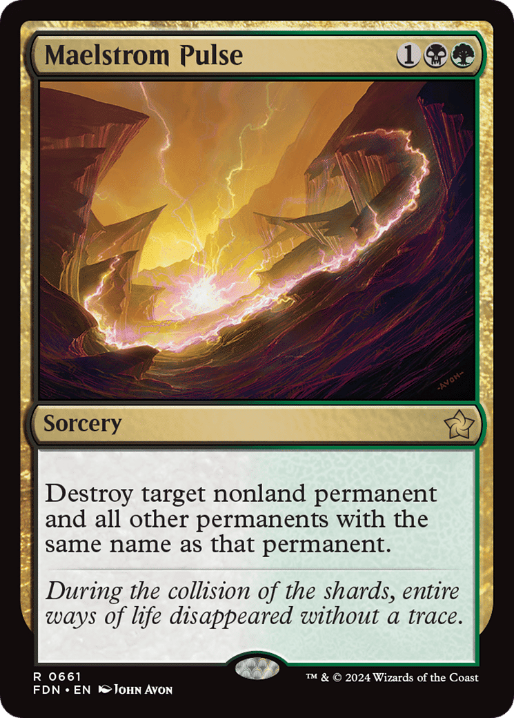 Maelstrom Pulse — Foundations — Magic: The Gathering