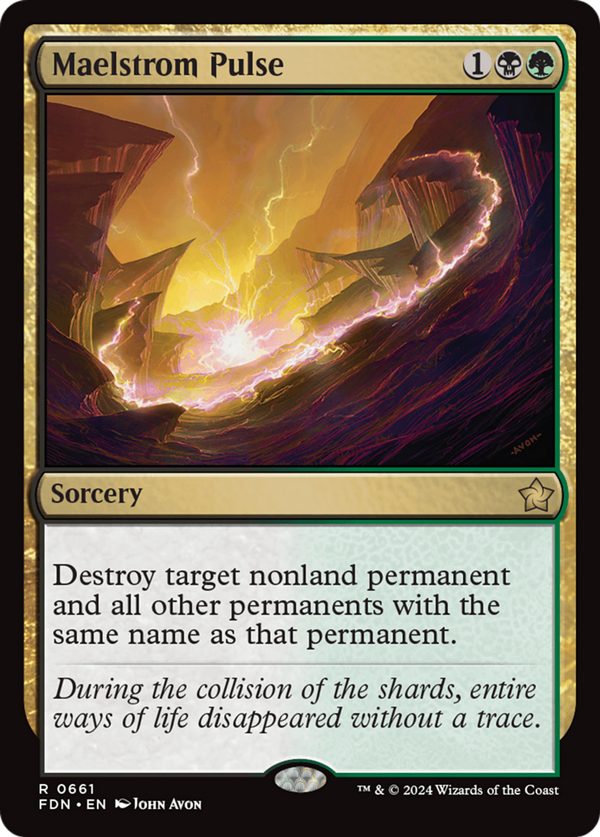 Pulsation du Maelstrom — Foundations — Magic: The Gathering