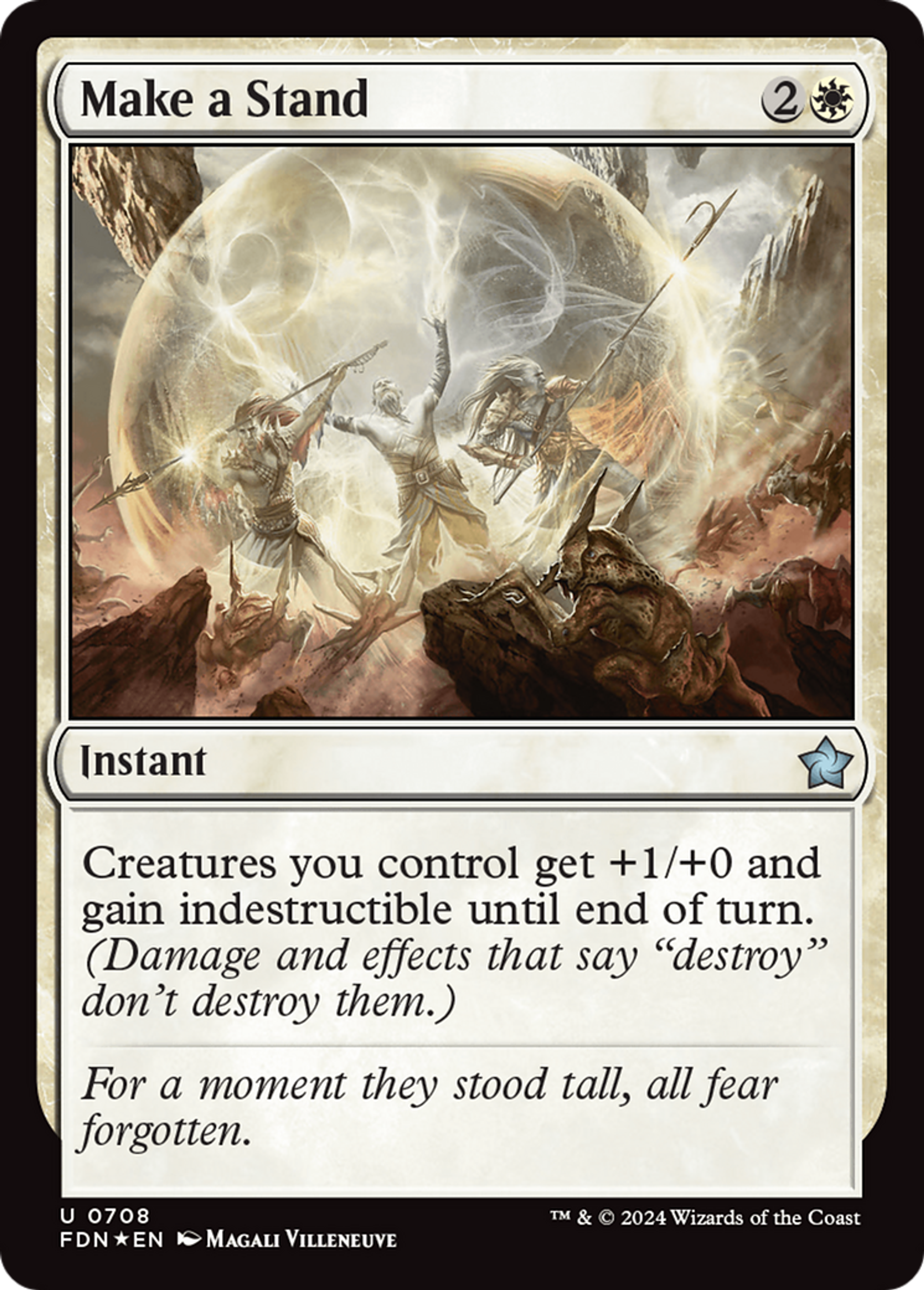 Prise de position — Foundations — Magic: The Gathering