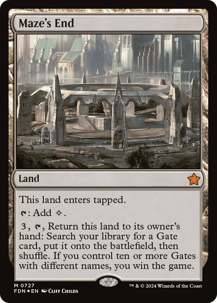 Maze's End — Foundations — Magic: The Gathering