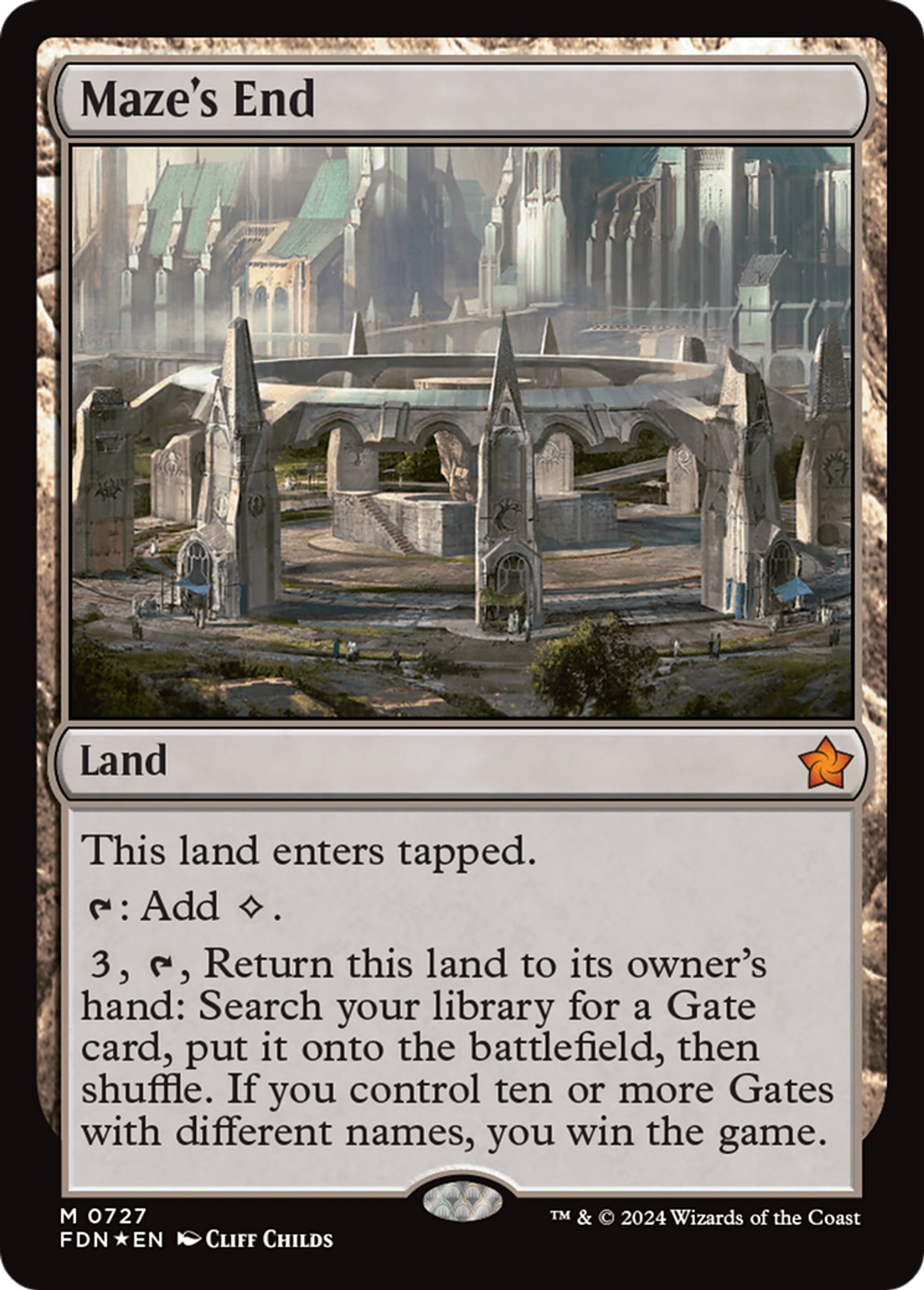 Fin du labyrinthe — Foundations — Magic: The Gathering