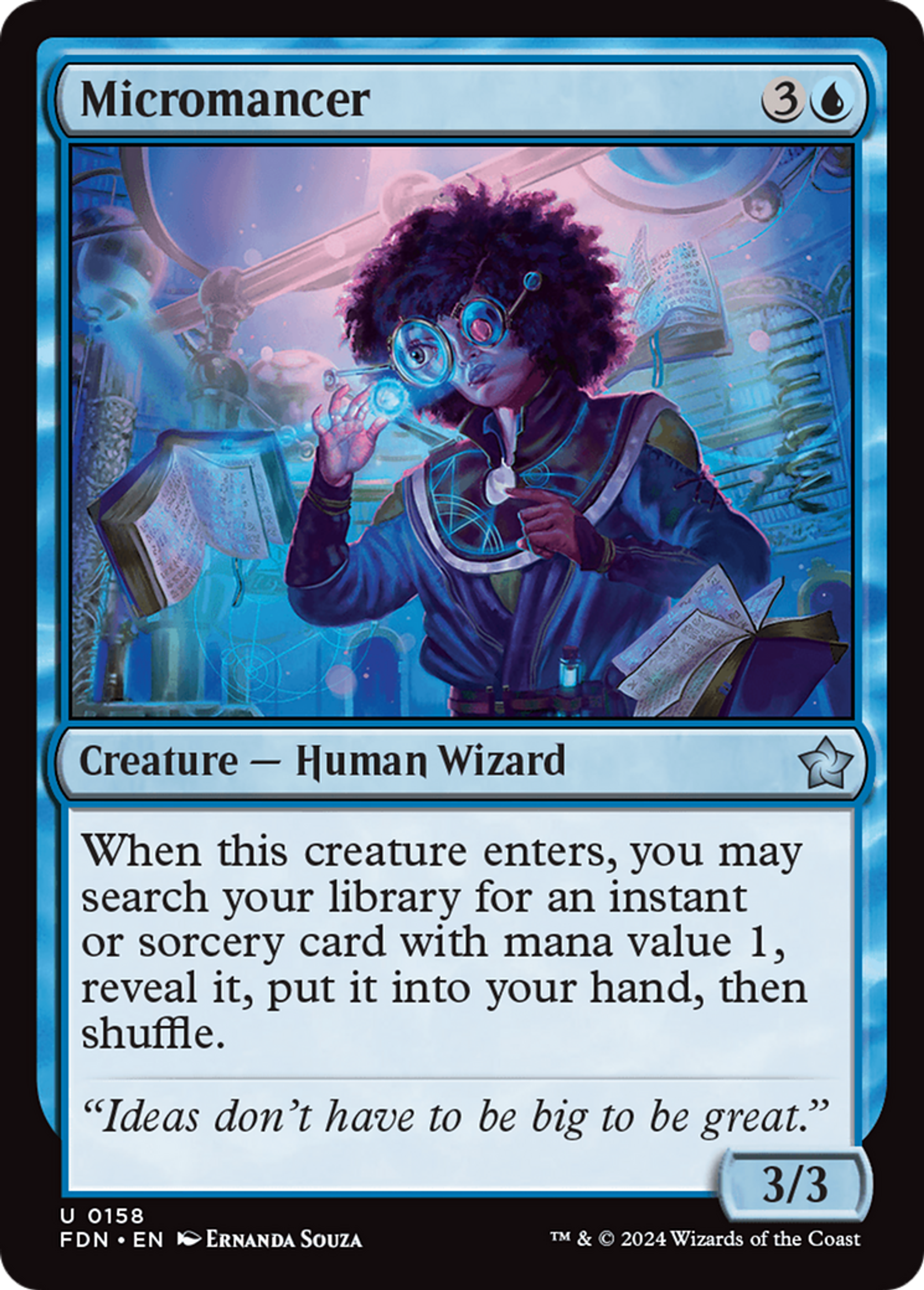 Micromancienne — Foundations — Magic: The Gathering
