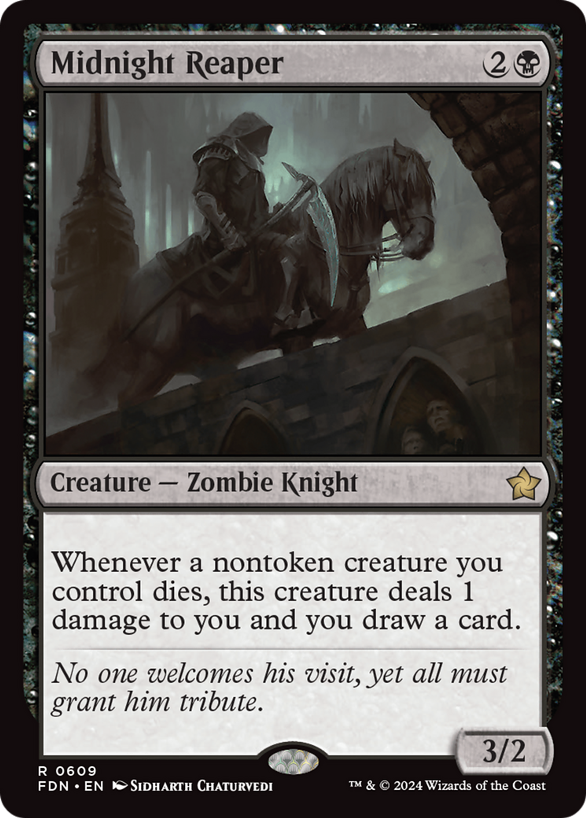 Faucheur de minuit — Foundations — Magic: The Gathering