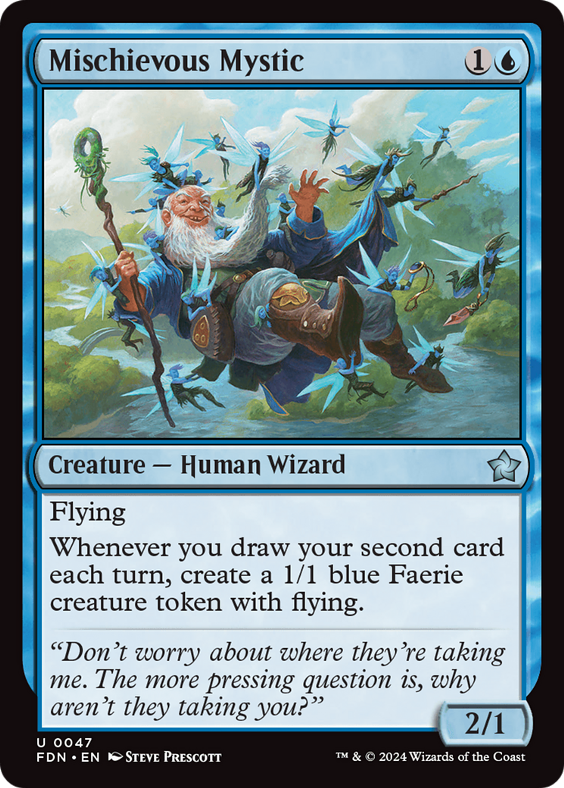Mystique malicieux — Foundations — Magic: The Gathering