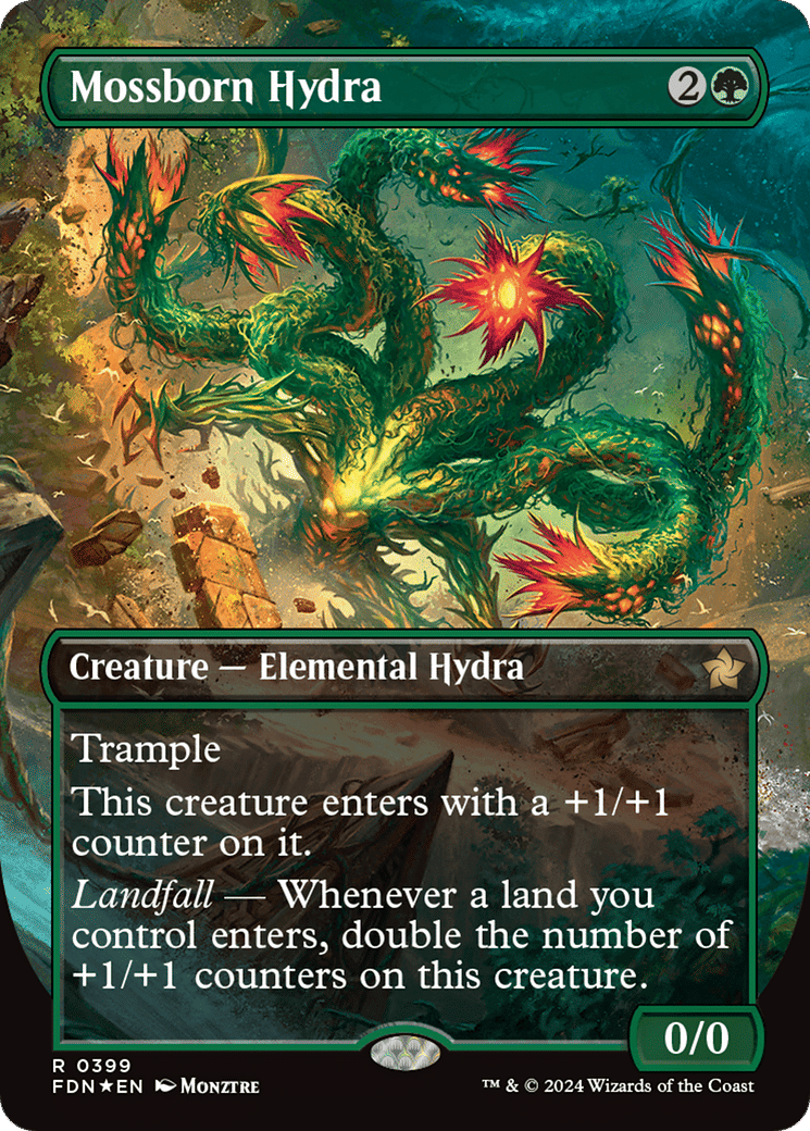 Mossborn Hydra — Foundations — Magic: The Gathering