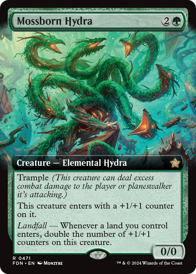 Mossborn Hydra — Foundations — Magic: The Gathering