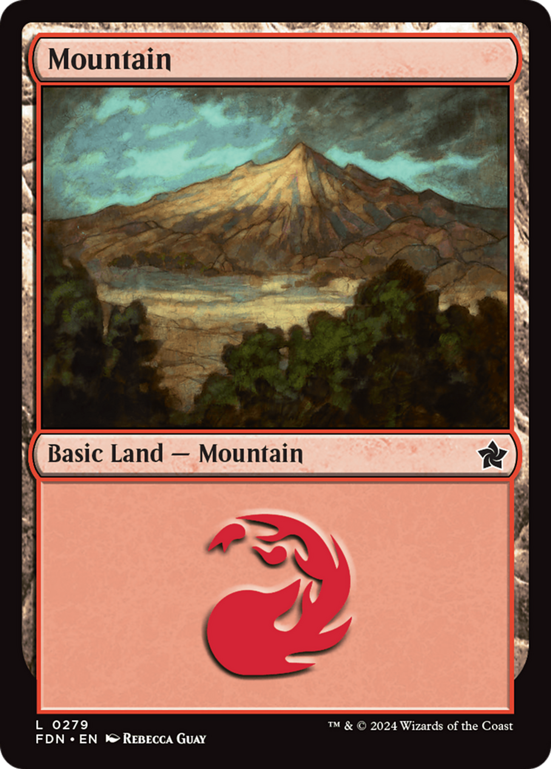 Montagne — Foundations — Magic: The Gathering