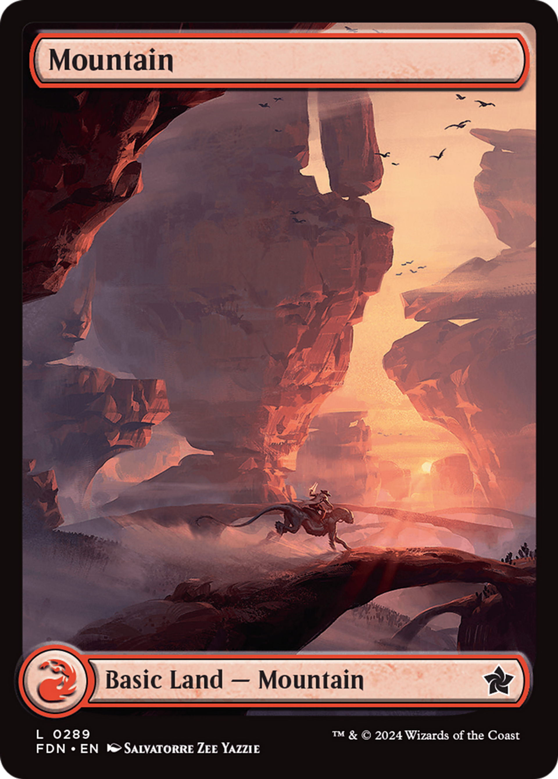 Montagne — Foundations — Magic: The Gathering