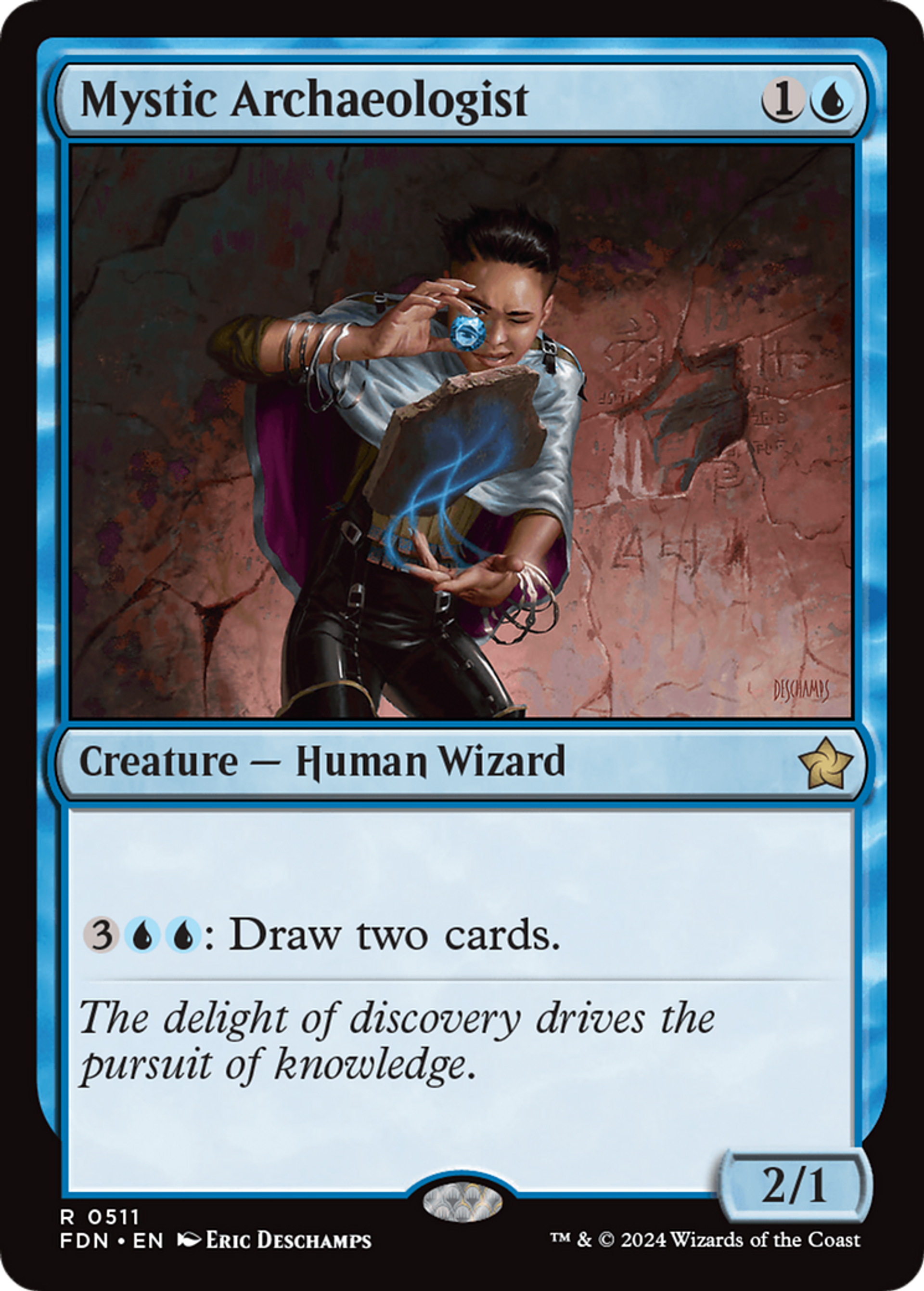 Archéologue mystique — Foundations — Magic: The Gathering