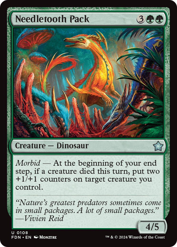 Needletooth Pack — Foundations — Magic: The Gathering
