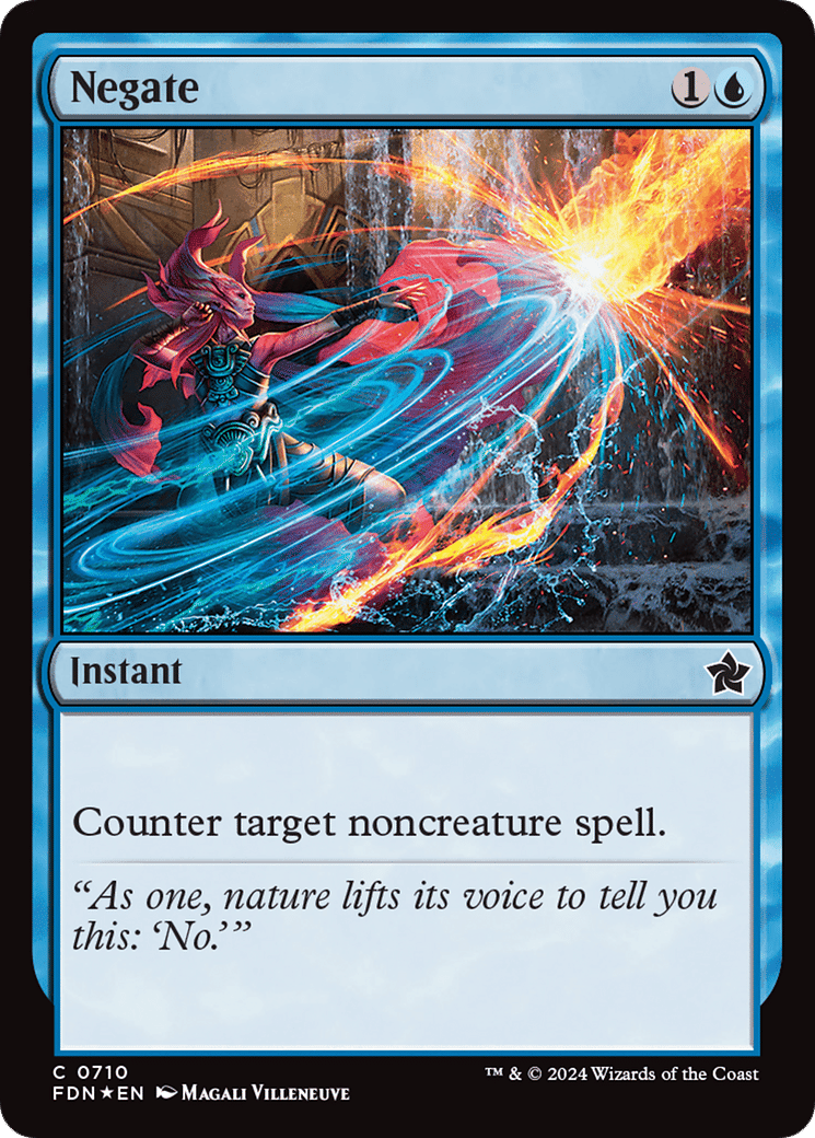 Negate — Foundations — Magic: The Gathering